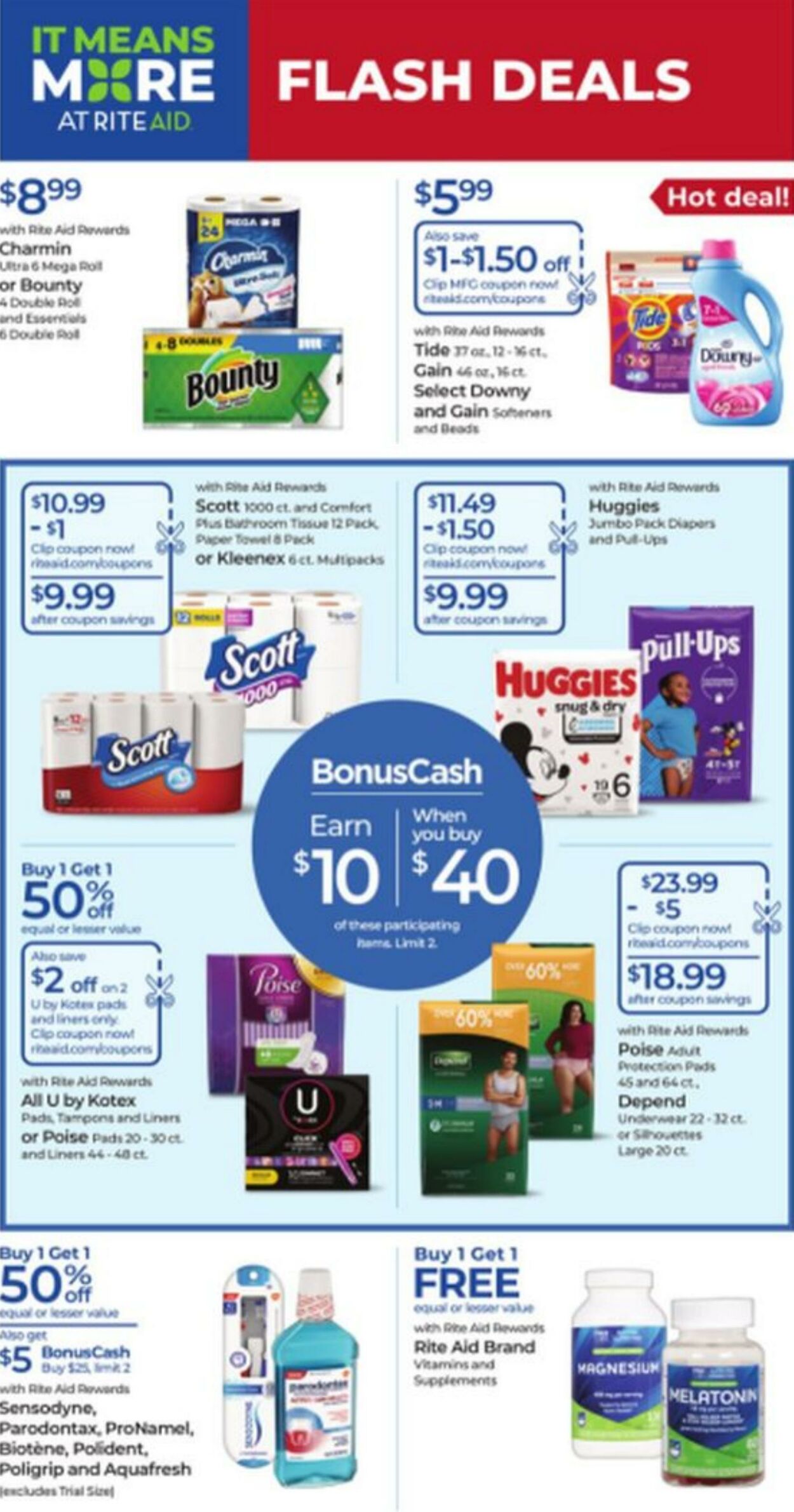 Weekly ad Rite Aid 03/11/2024 - 03/16/2024