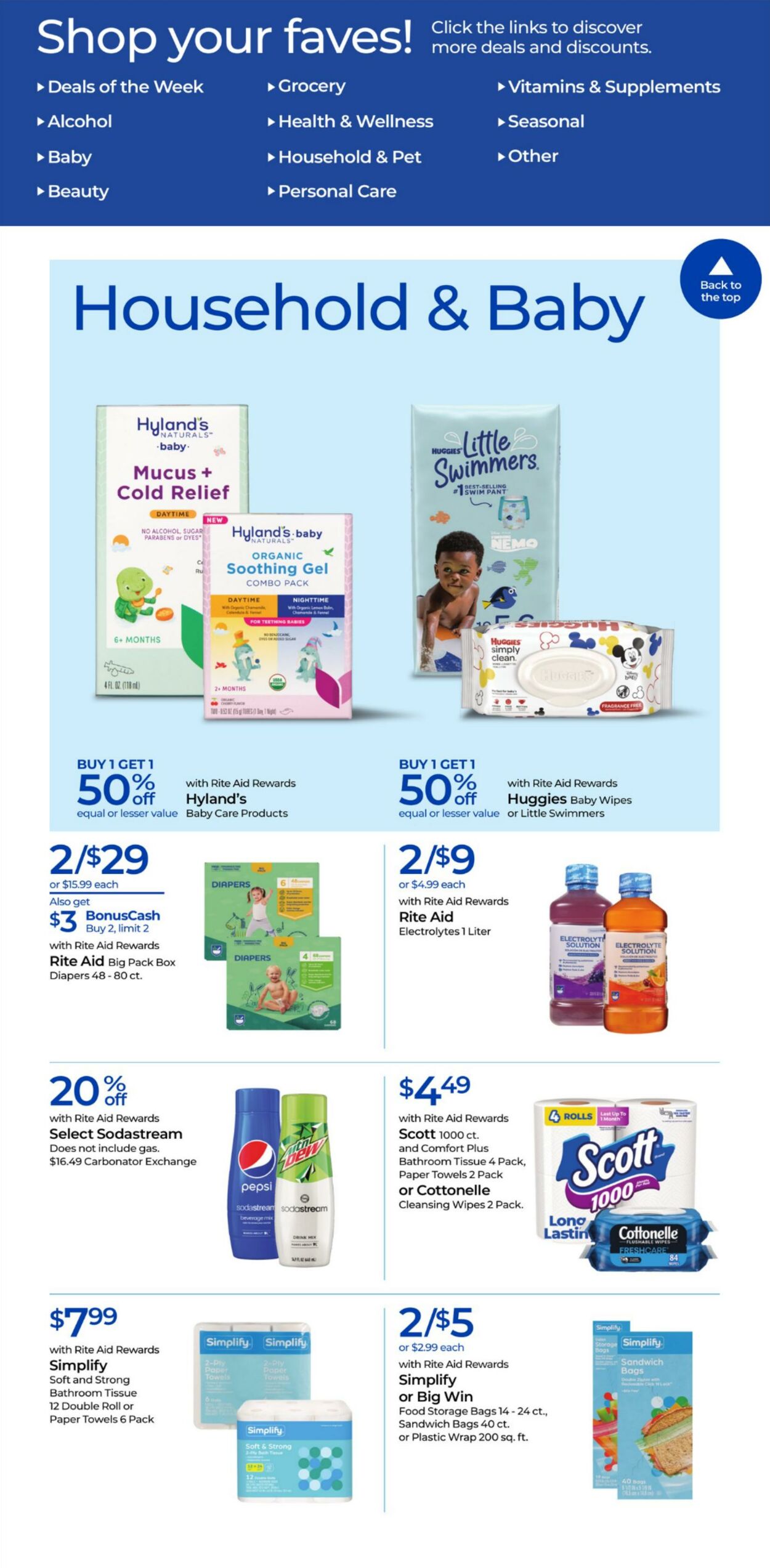 Weekly ad Rite Aid 08/11/2024 - 08/17/2024