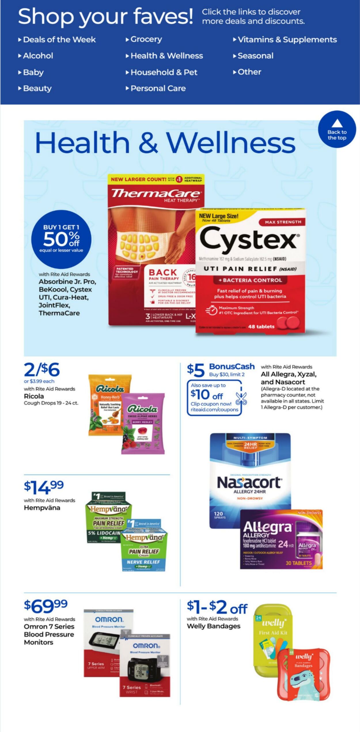 Weekly ad Rite Aid 08/11/2024 - 08/17/2024