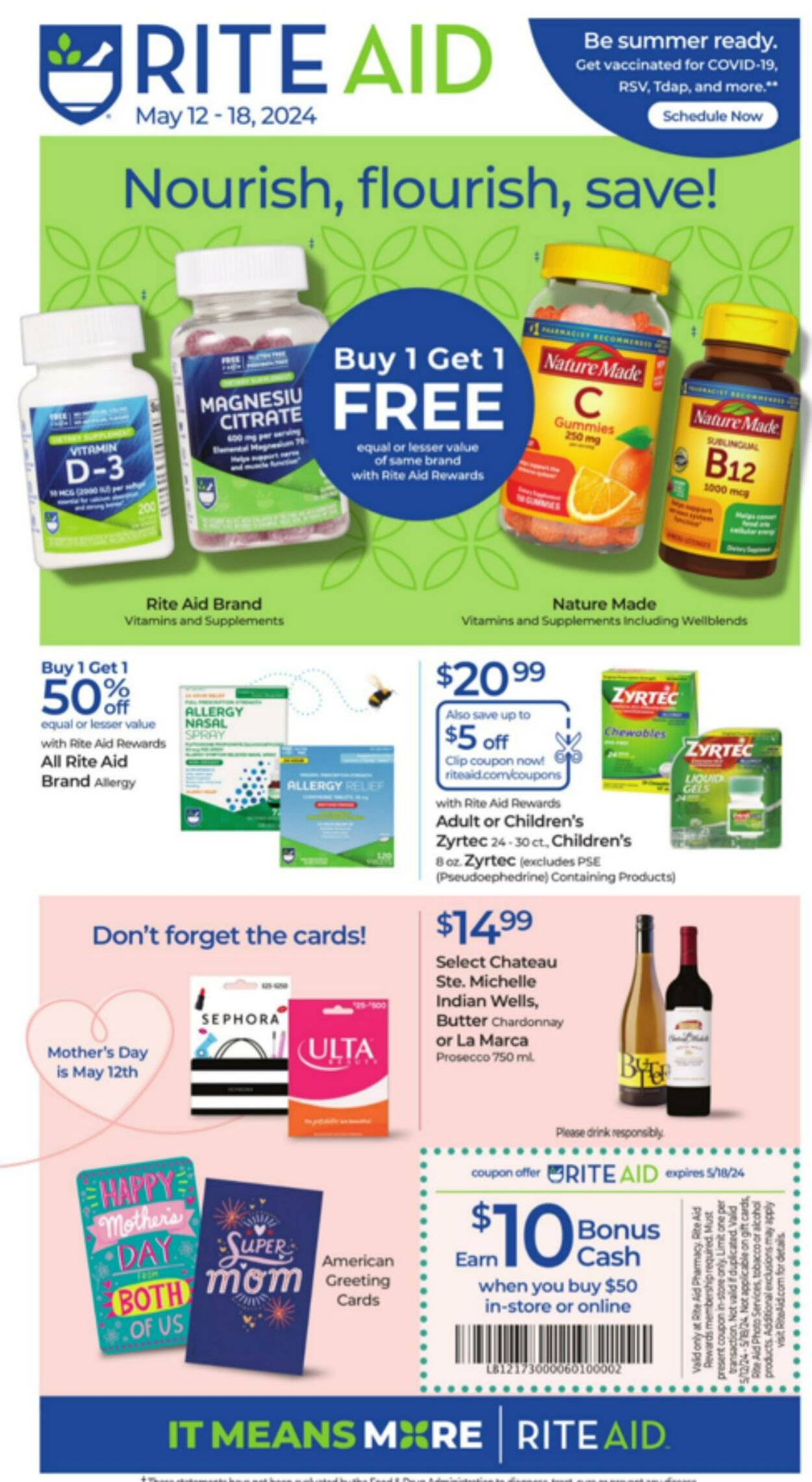 Weekly ad Rite Aid 05/11/2024 - 05/17/2024