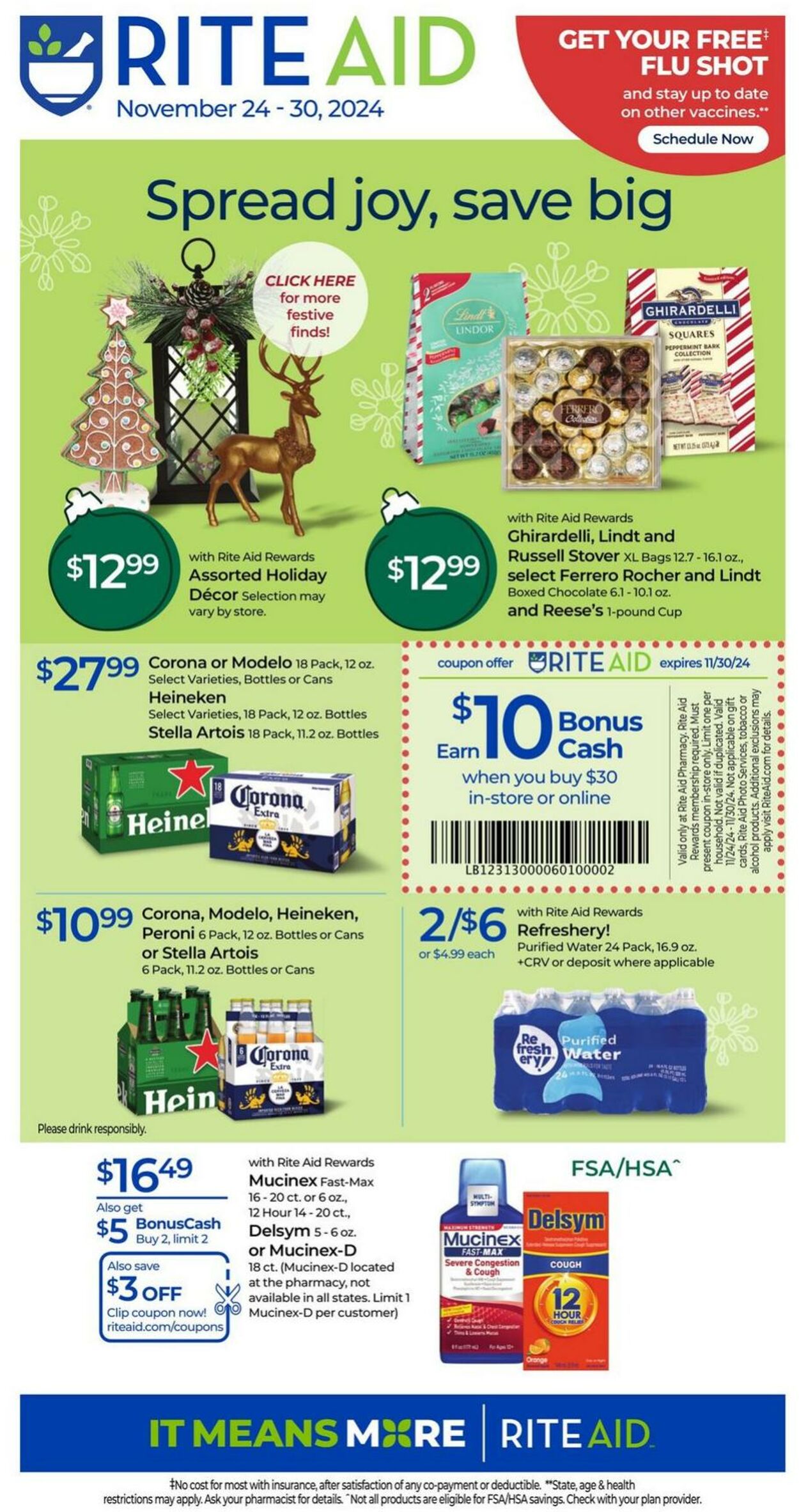 Weekly ad Rite Aid 11/24/2024 - 11/30/2024