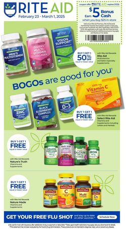 Weekly ad Rite Aid 09/15/2024 - 09/21/2024