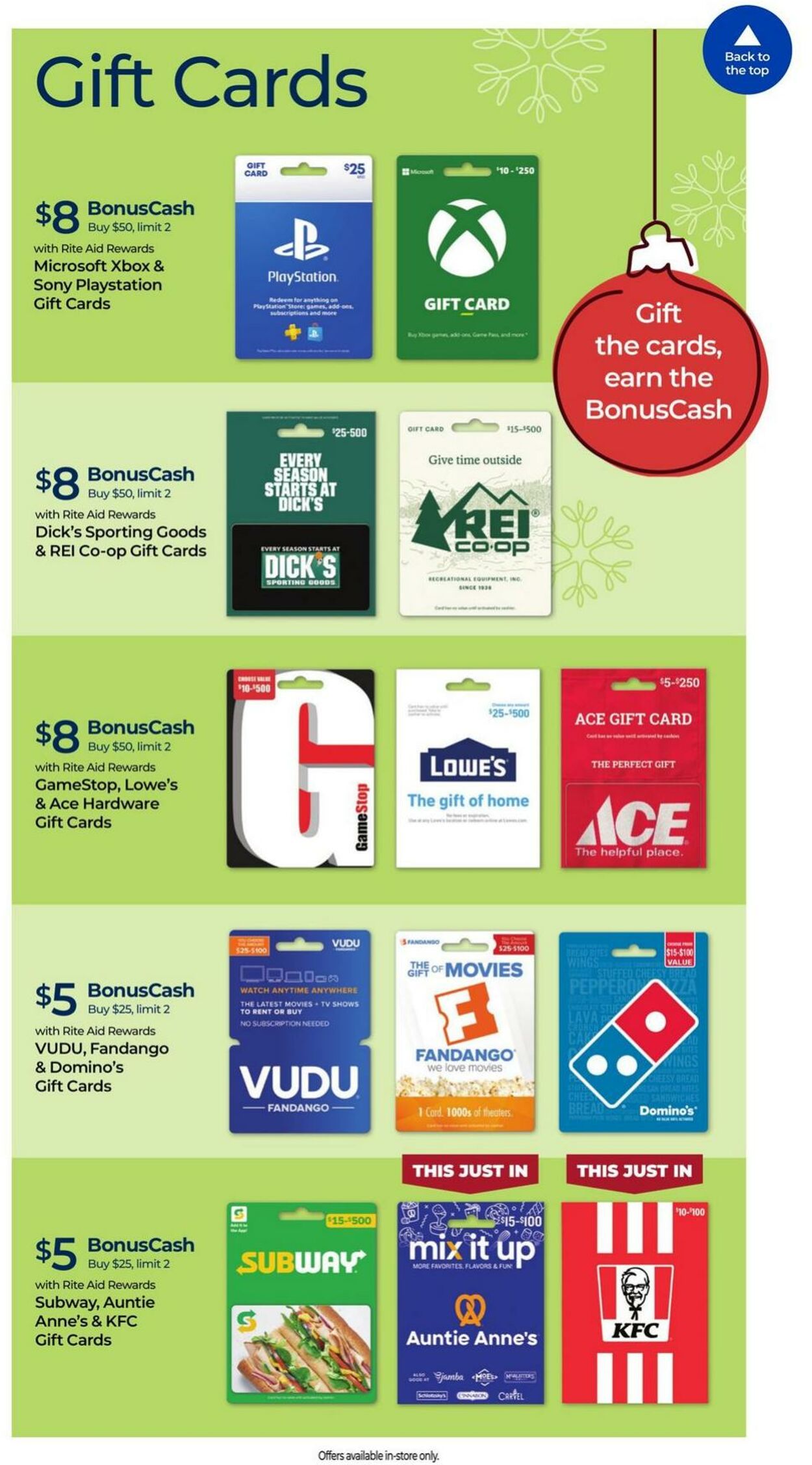 Weekly ad Rite Aid 12/01/2024 - 12/07/2024