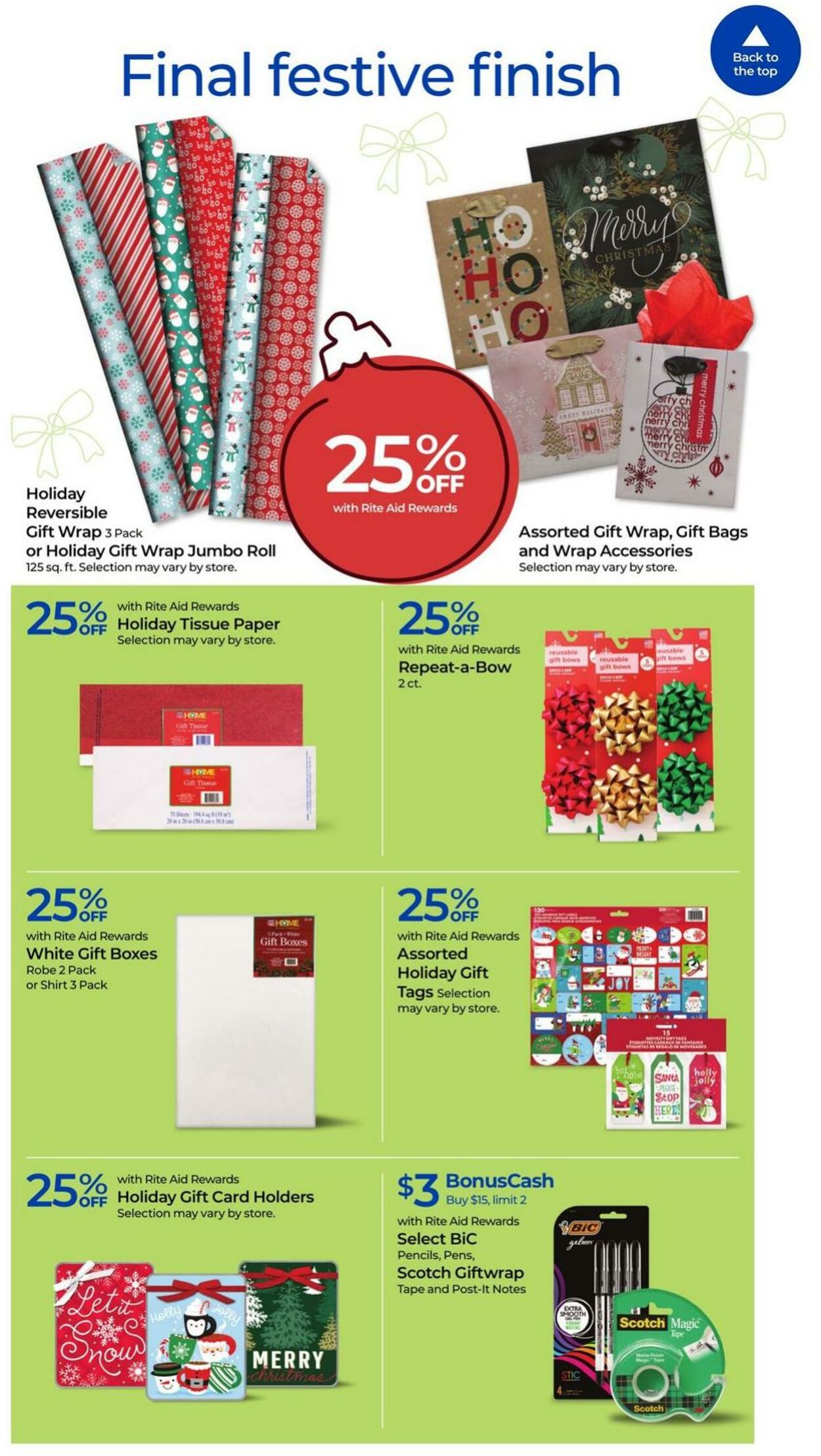 Weekly ad Rite Aid 12/22/2024 - 12/28/2024