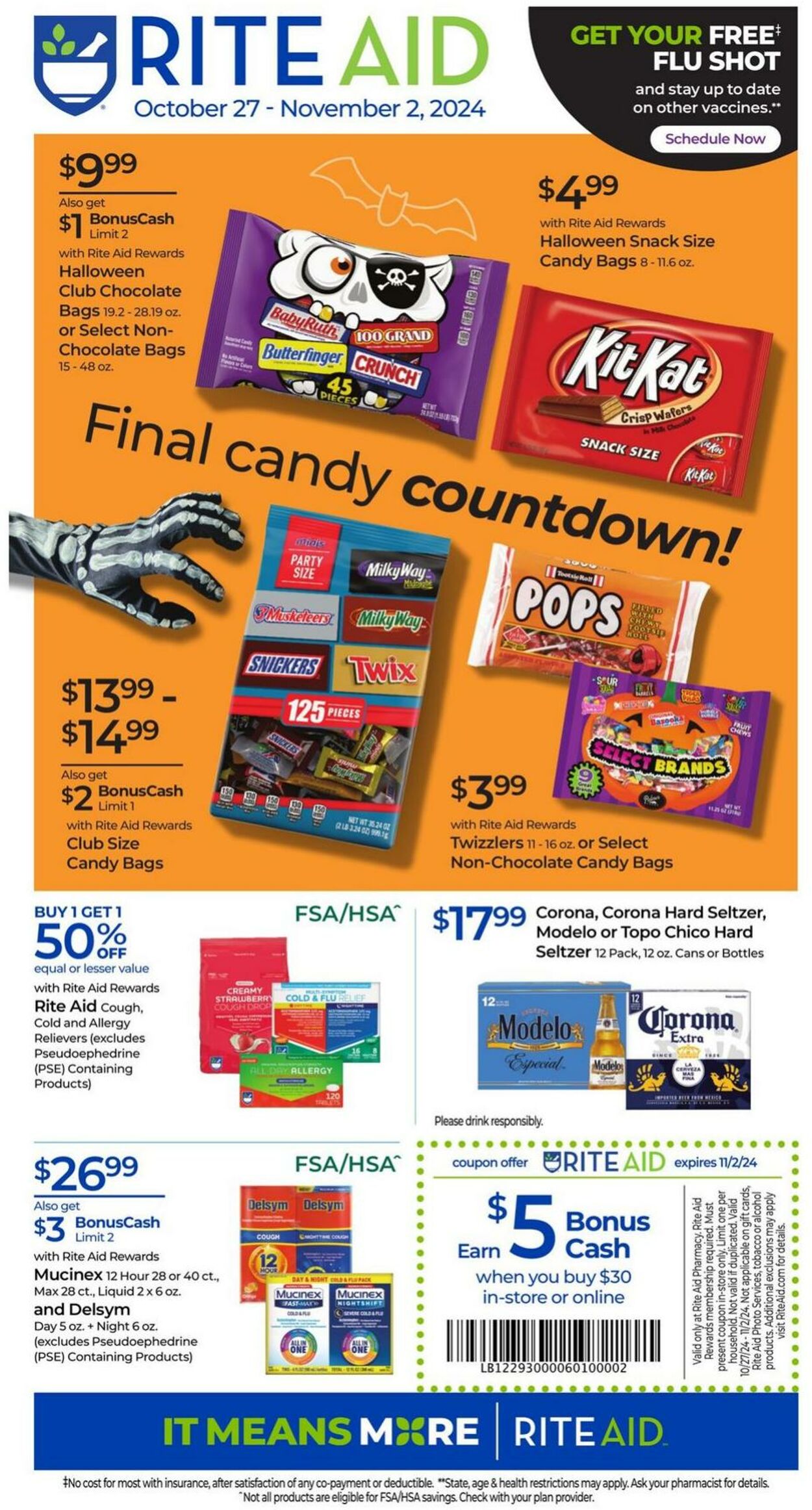 Weekly ad Rite Aid 10/27/2024 - 11/02/2024