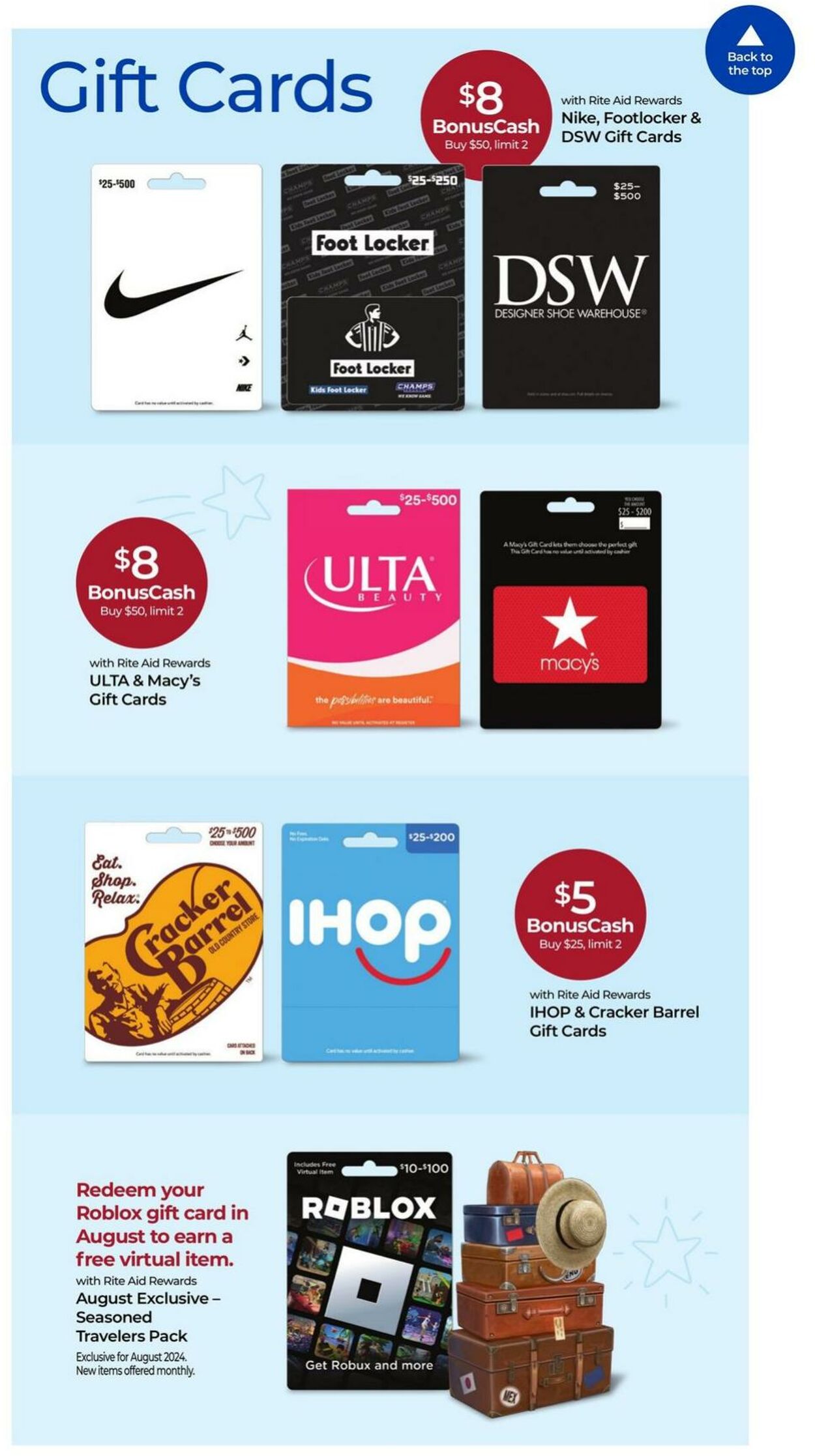 Weekly ad Rite Aid 08/25/2024 - 08/31/2024