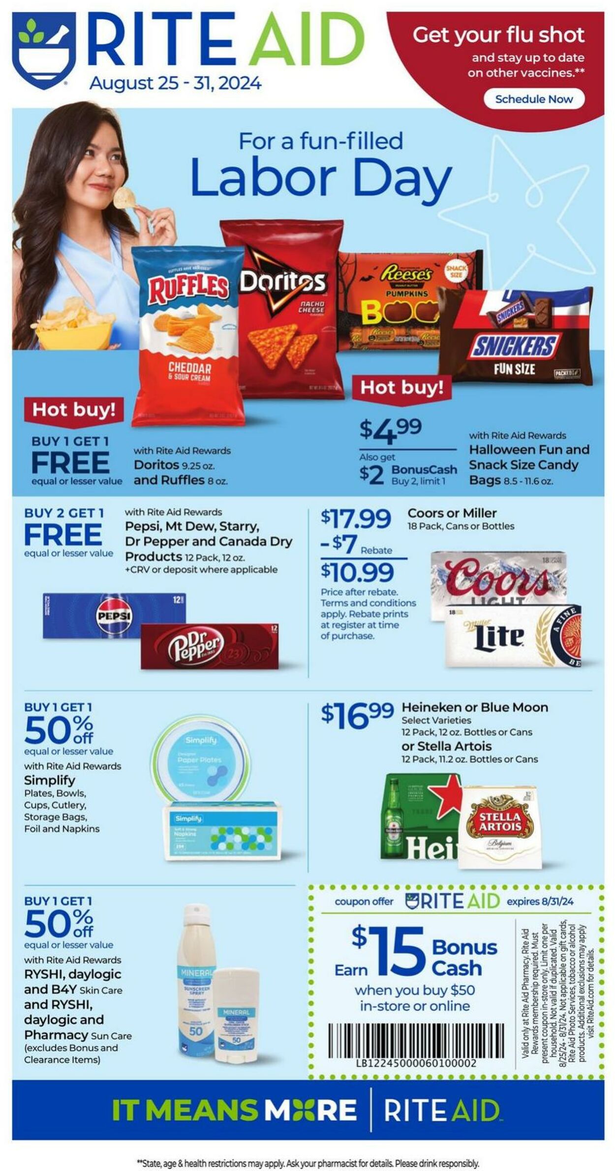 Weekly ad Rite Aid 08/25/2024 - 08/31/2024