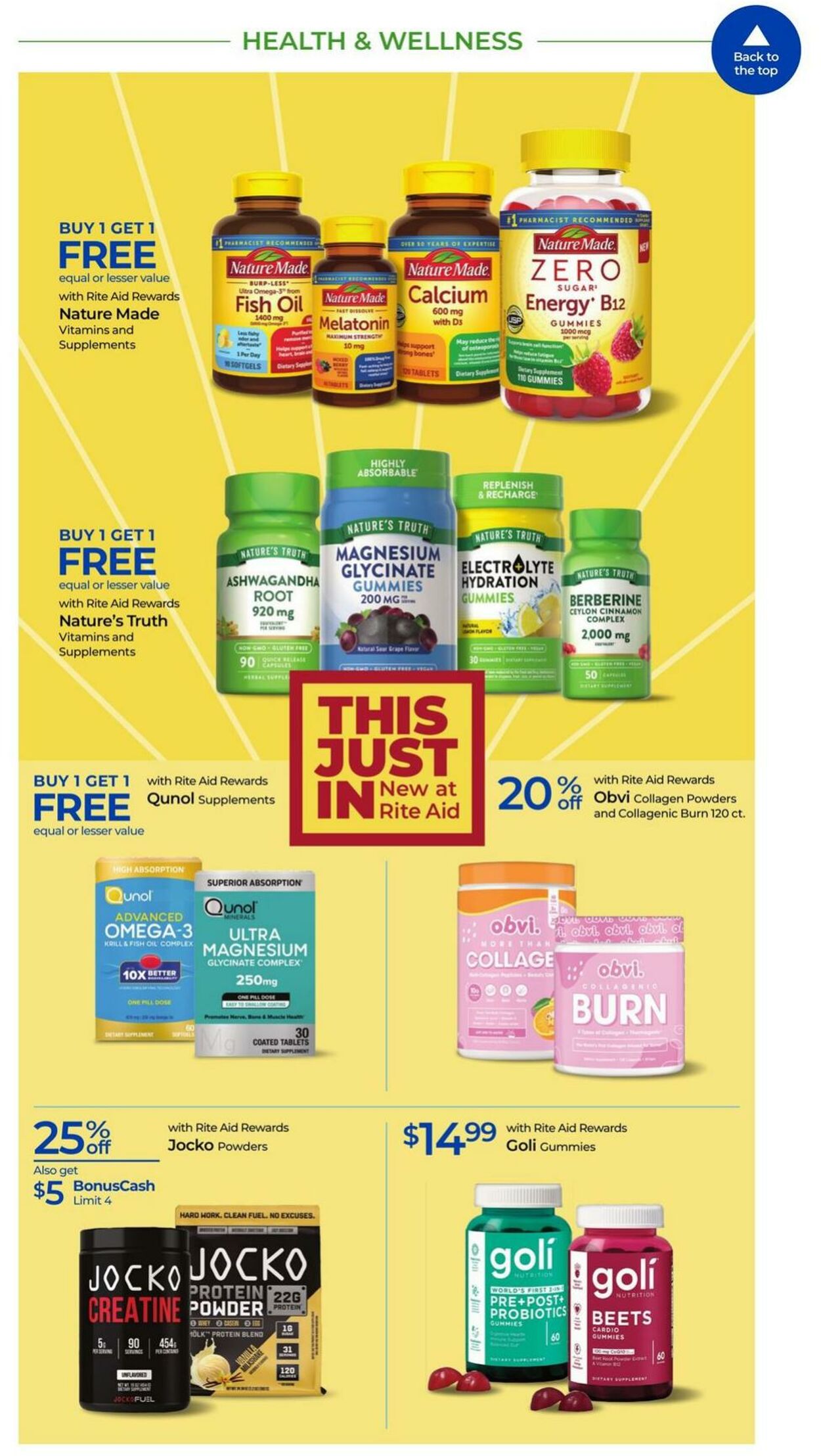 Weekly ad Rite Aid 08/25/2024 - 08/31/2024