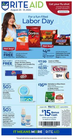 Weekly ad Rite Aid 09/29/2024 - 10/05/2024