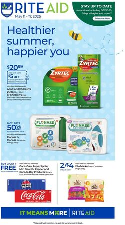 Weekly ad Rite Aid 05/11/2025 - 05/17/2025