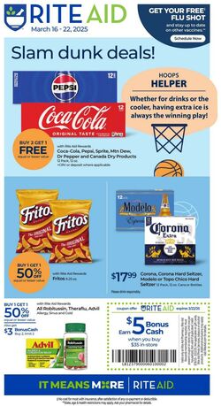 Weekly ad Rite Aid 03/16/2025 - 03/22/2025