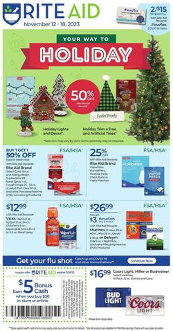 Weekly ad Rite Aid 11/19/2023 - 11/22/2023