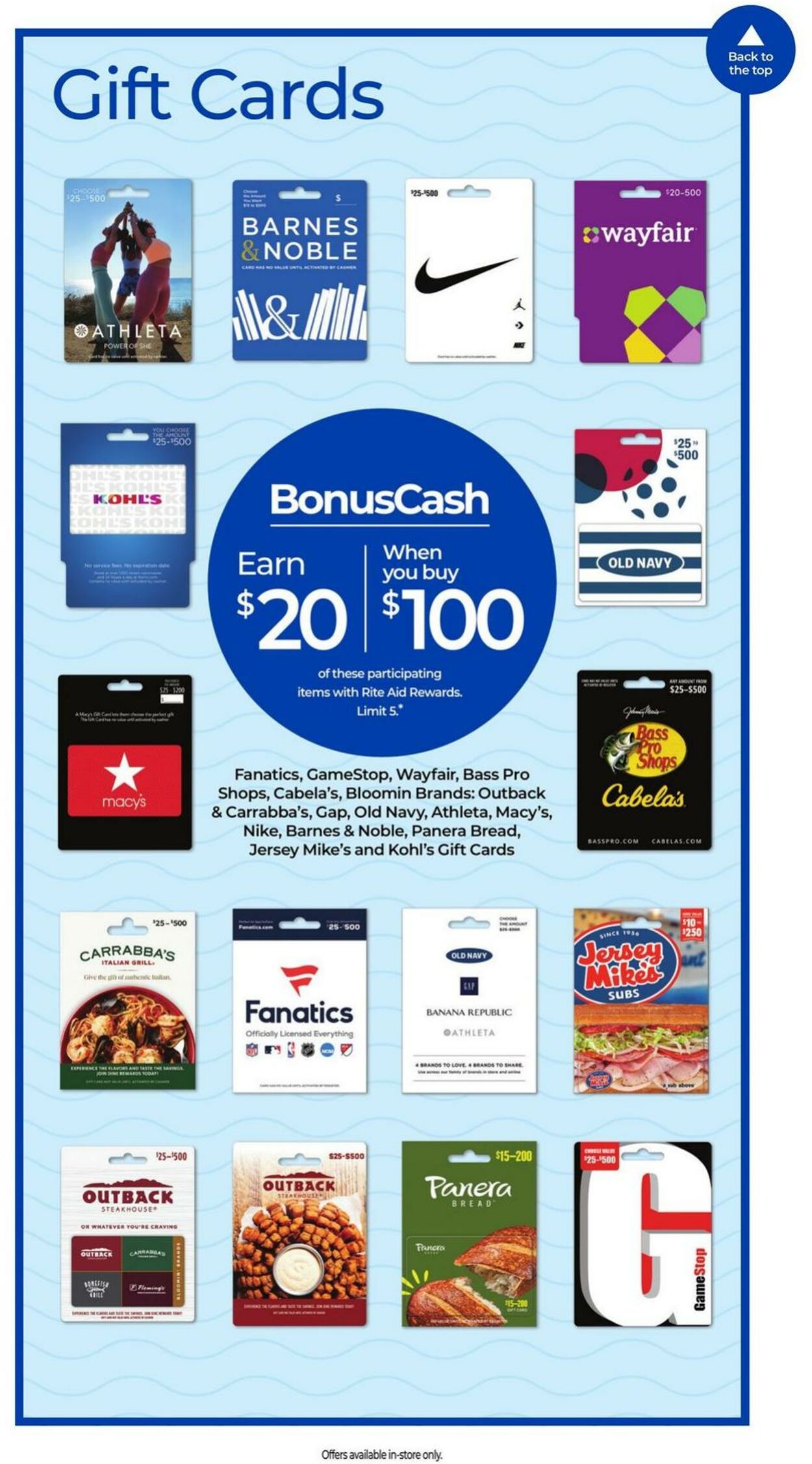 Weekly ad Rite Aid 10/06/2024 - 10/12/2024