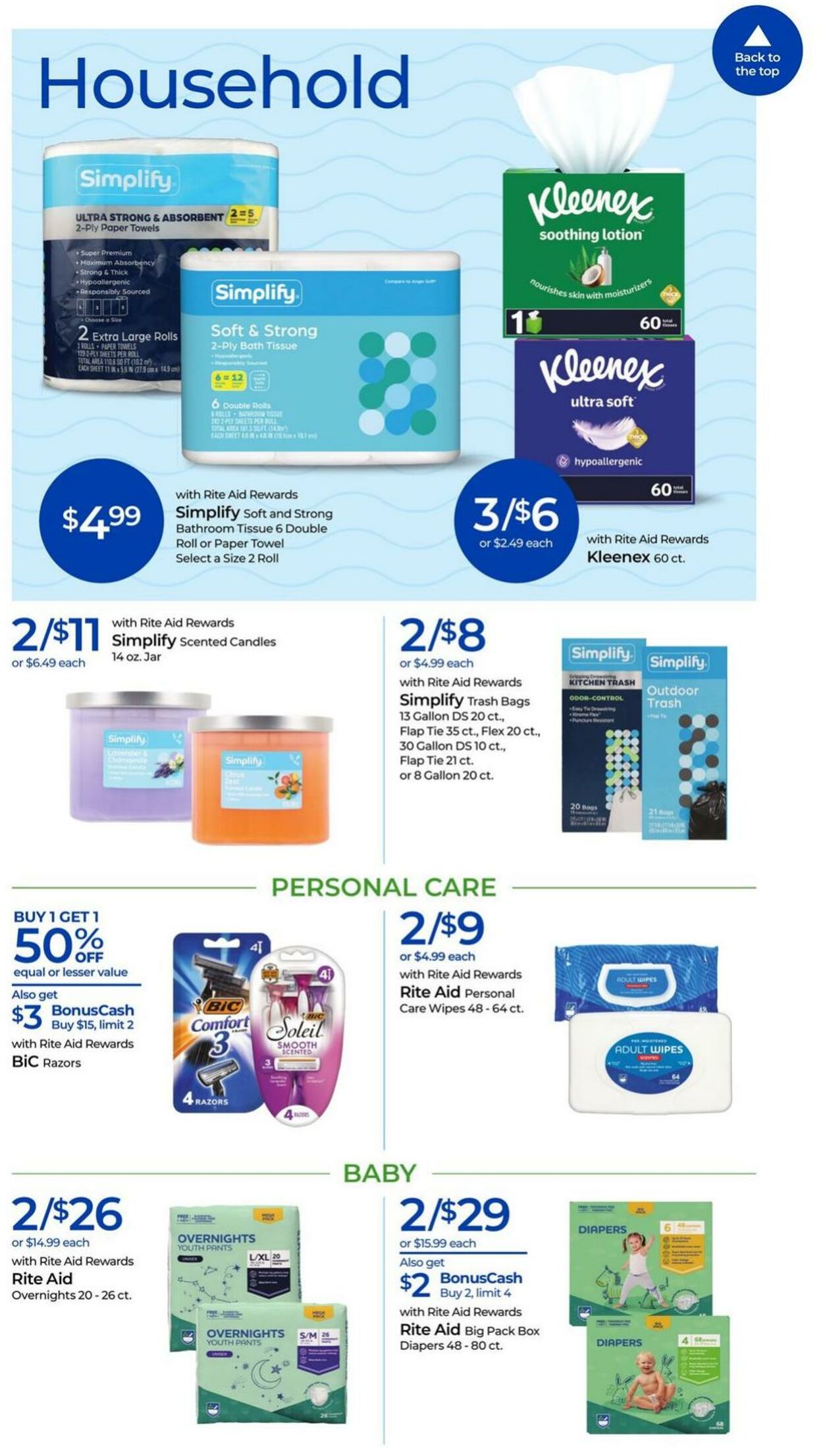 Weekly ad Rite Aid 10/06/2024 - 10/12/2024