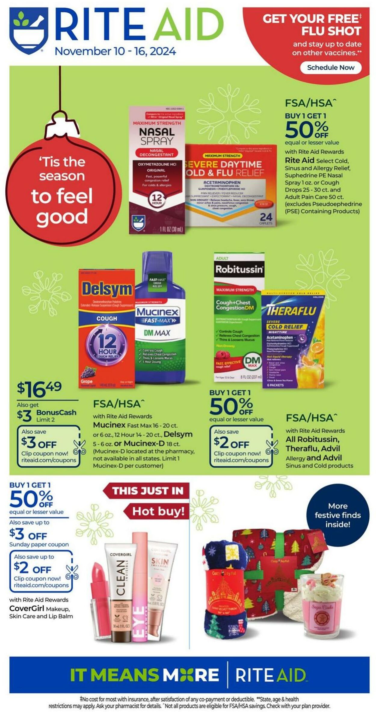 Weekly ad Rite Aid 11/10/2024 - 11/16/2024