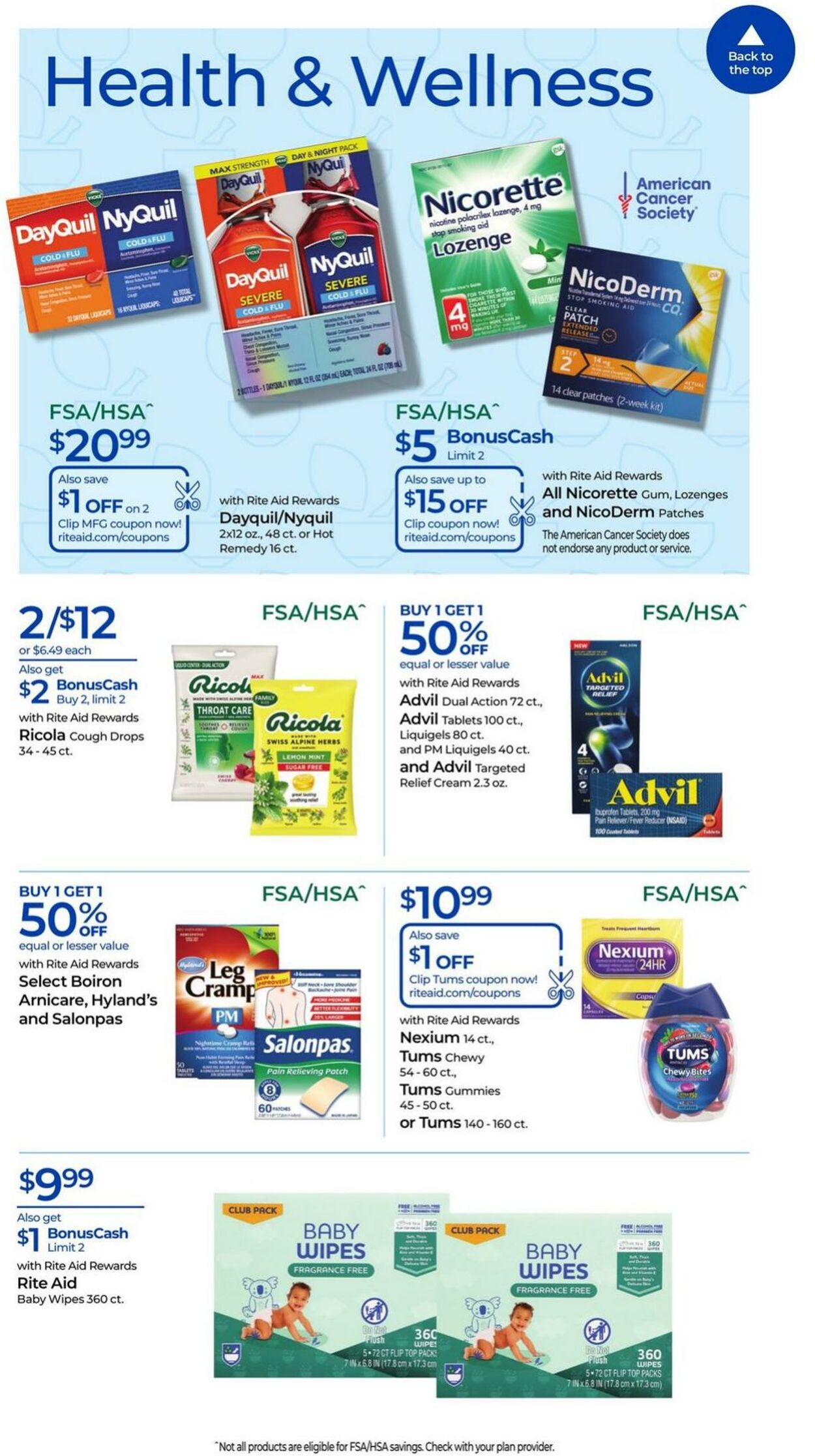 Weekly ad Rite Aid 01/12/2025 - 01/18/2025