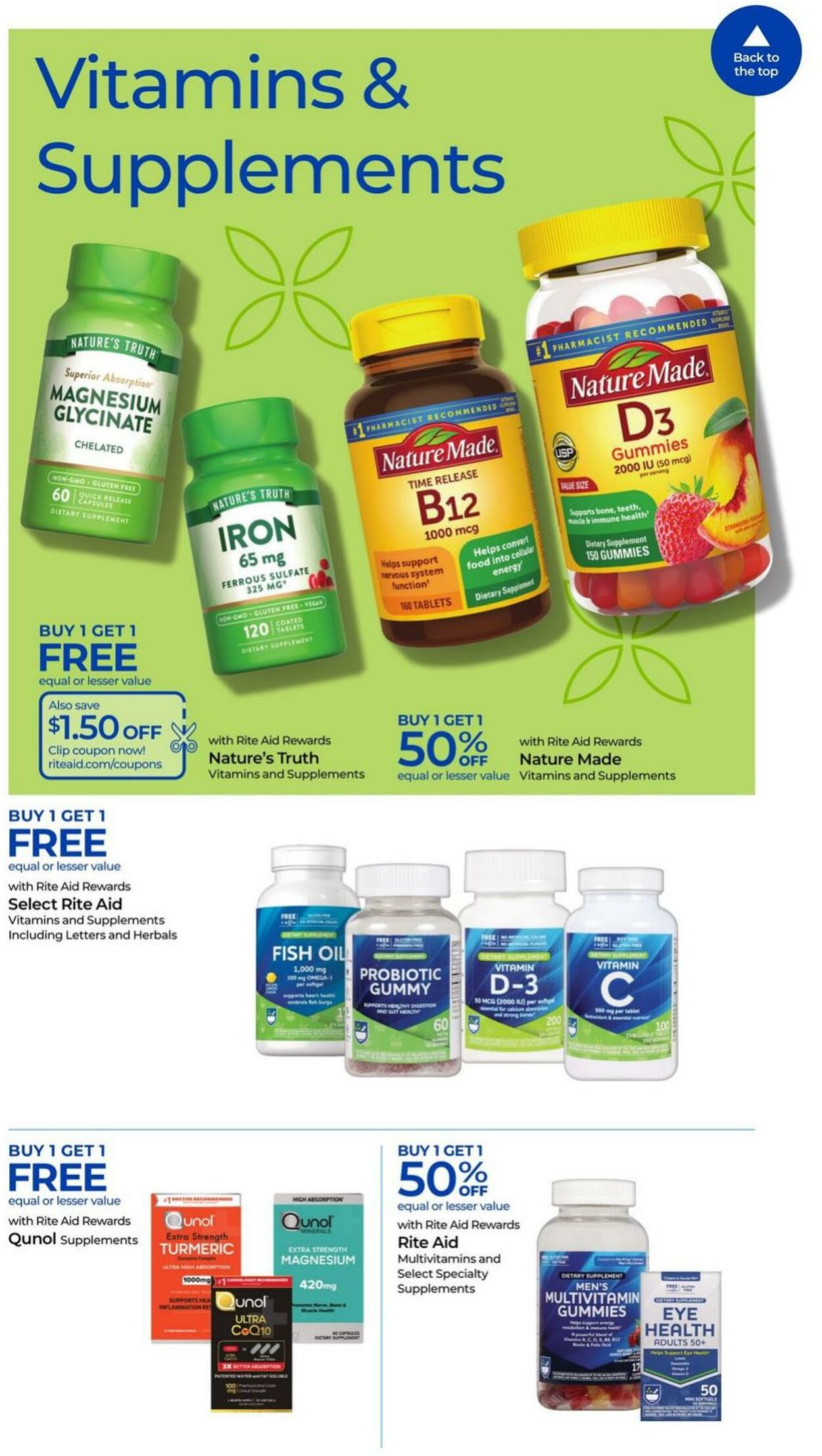 Weekly ad Rite Aid 01/12/2025 - 01/18/2025