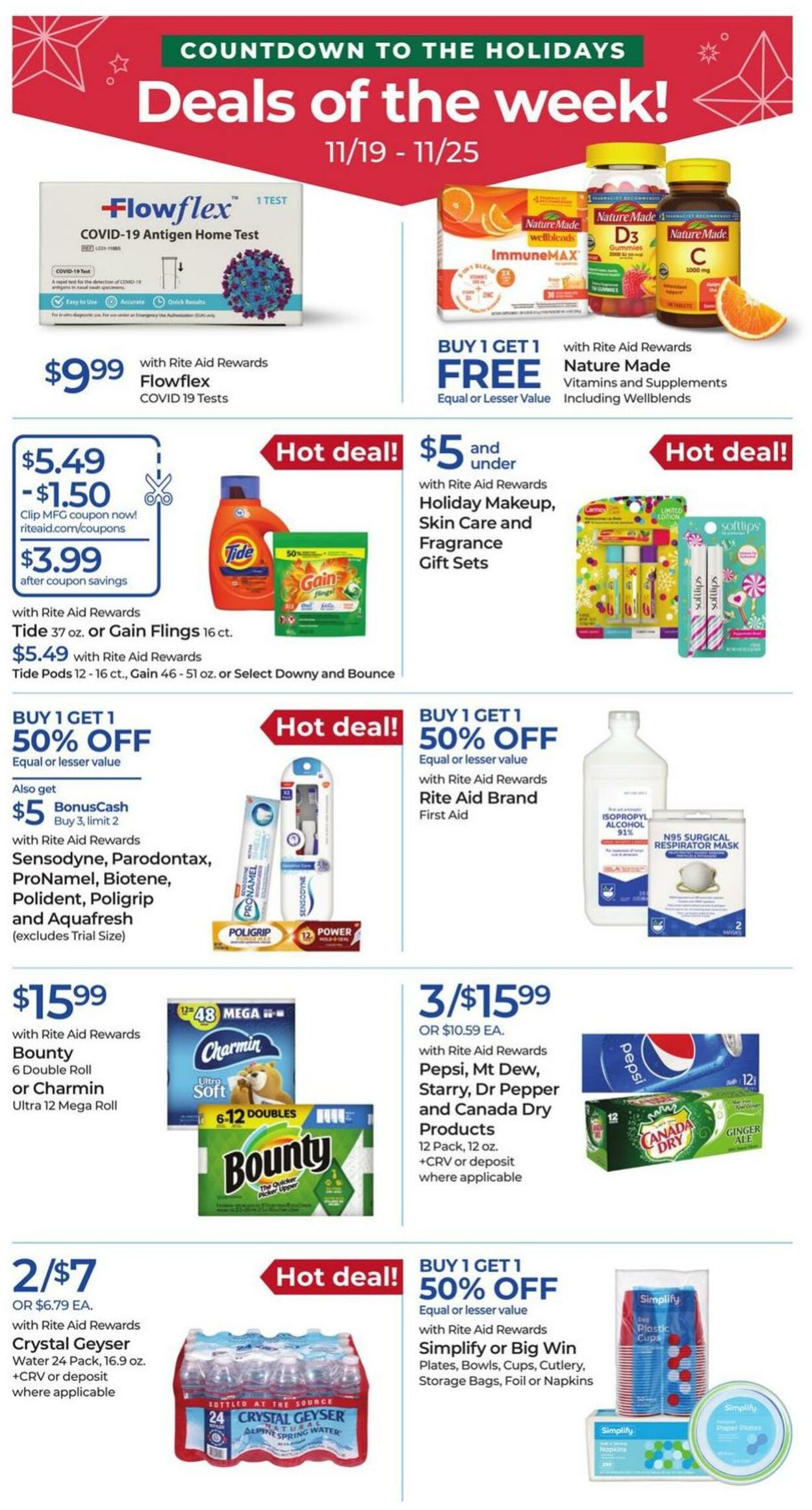 Weekly ad Rite Aid 11/19/2023 - 11/22/2023