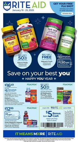 Weekly ad Rite Aid 09/15/2024 - 09/21/2024