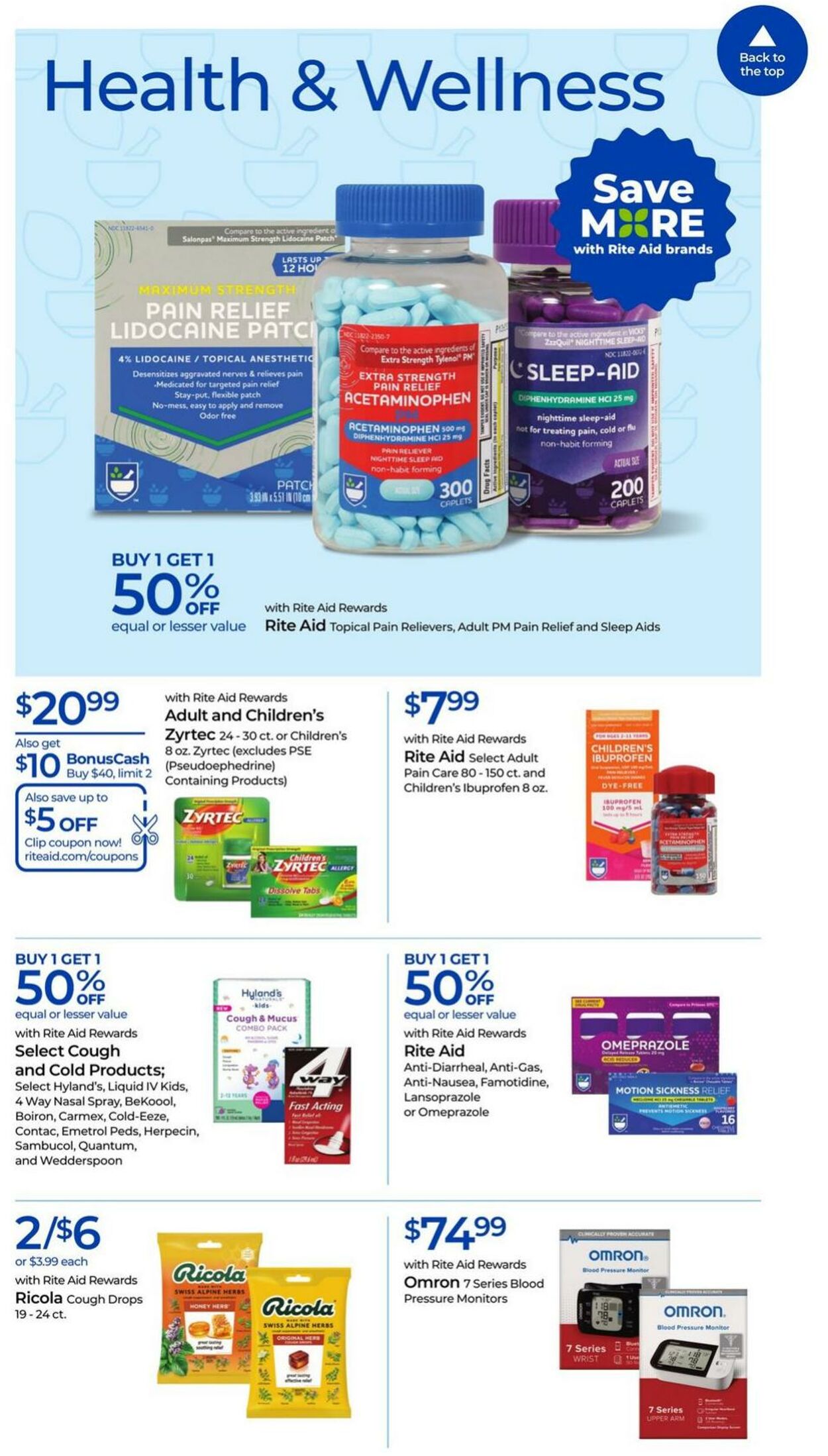 Weekly ad Rite Aid 09/29/2024 - 10/05/2024