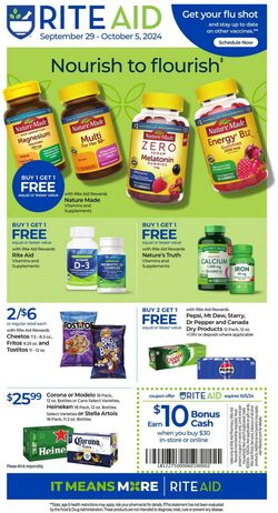 Weekly ad Rite Aid 09/24/2023 - 09/30/2023