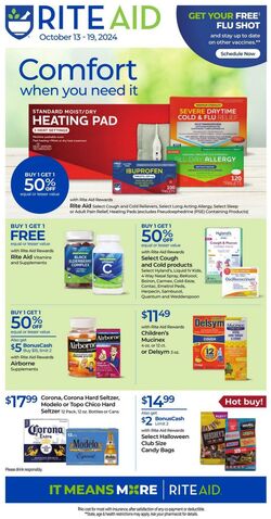 Weekly ad Rite Aid 11/03/2024 - 11/09/2024