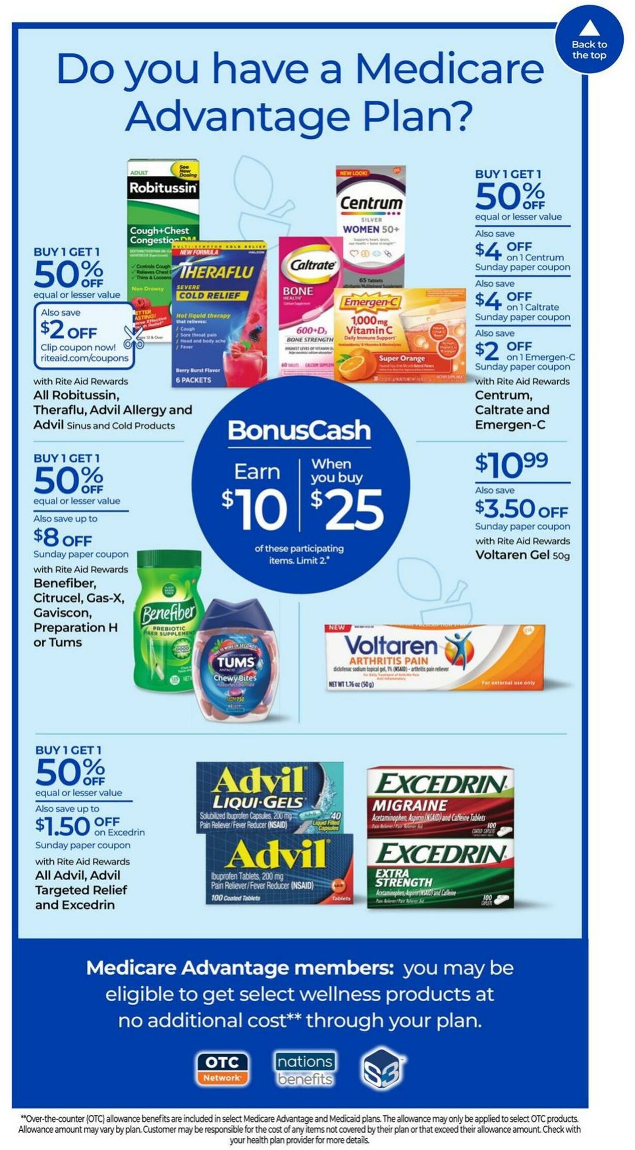 Weekly ad Rite Aid 01/05/2025 - 01/11/2025