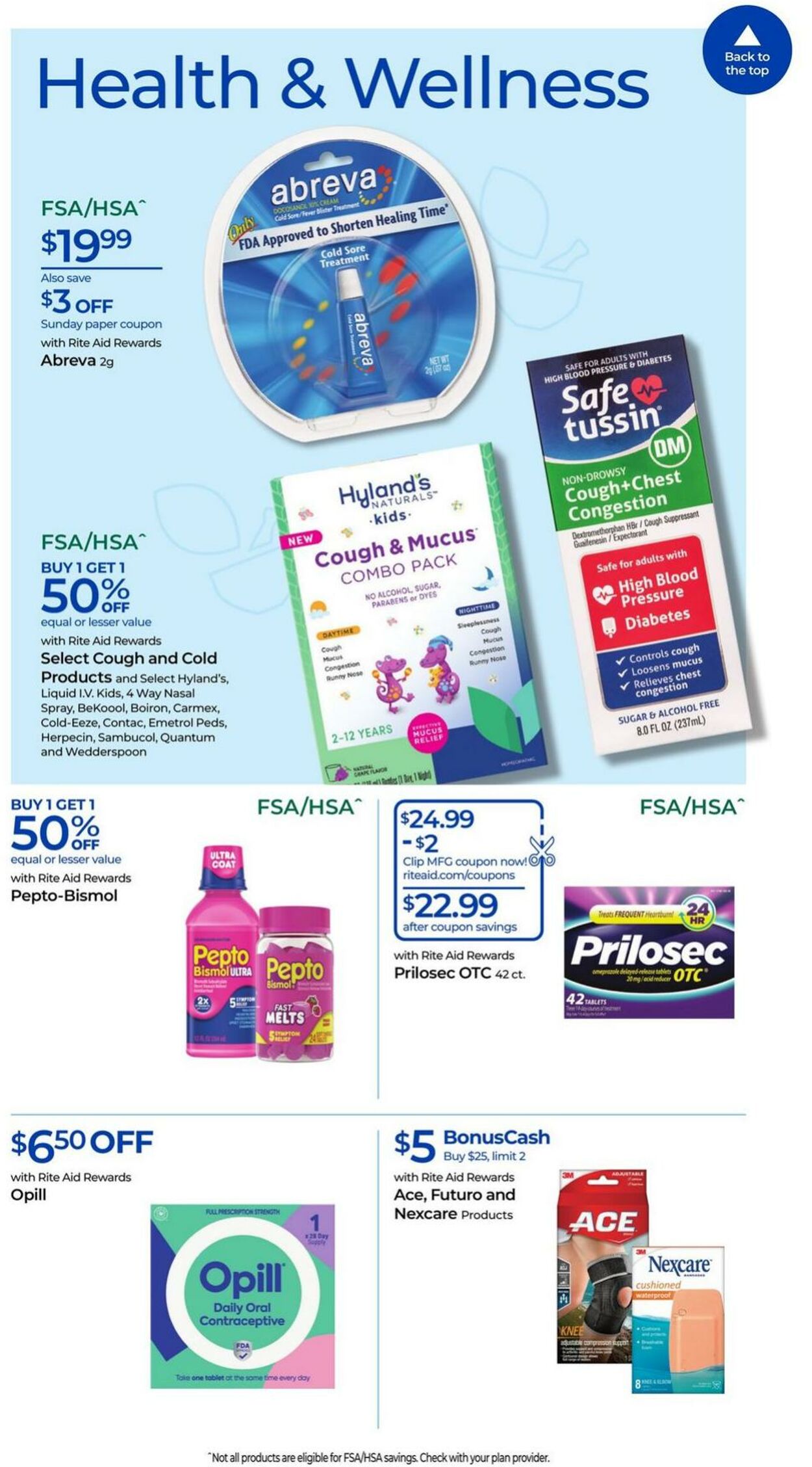 Weekly ad Rite Aid 01/05/2025 - 01/11/2025