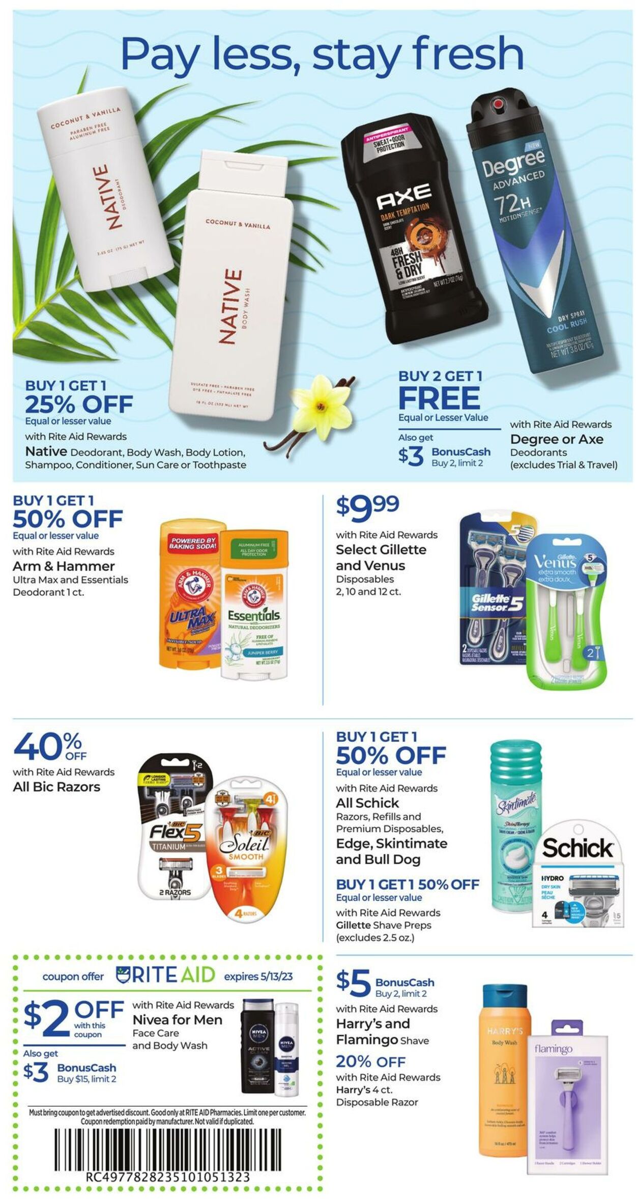 Weekly ad Rite Aid 05/07/2023 - 05/13/2023