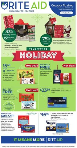 Weekly ad Rite Aid 12/10/2023 - 12/16/2023