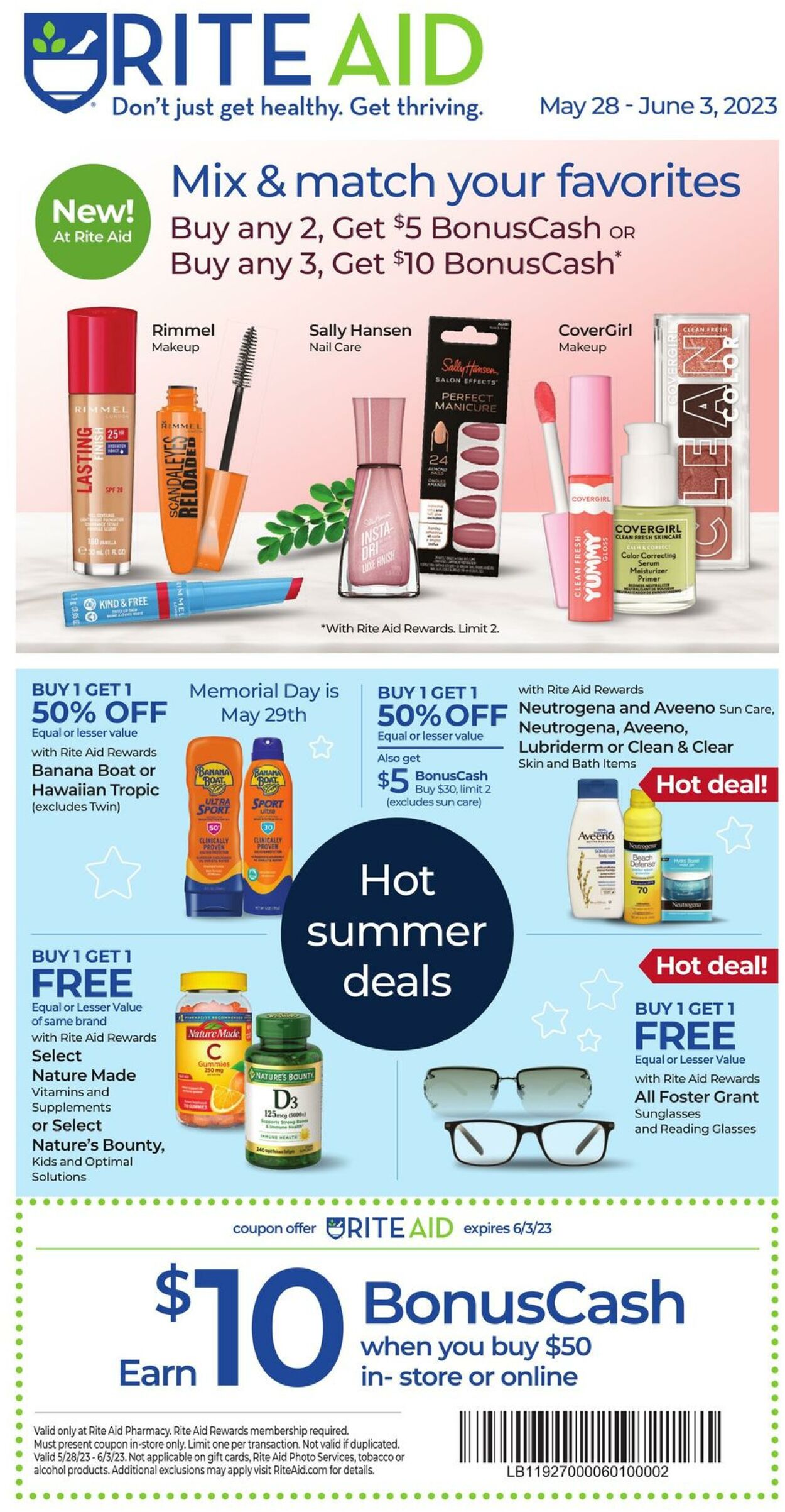 Weekly ad Rite Aid 05/28/2023 - 06/03/2023