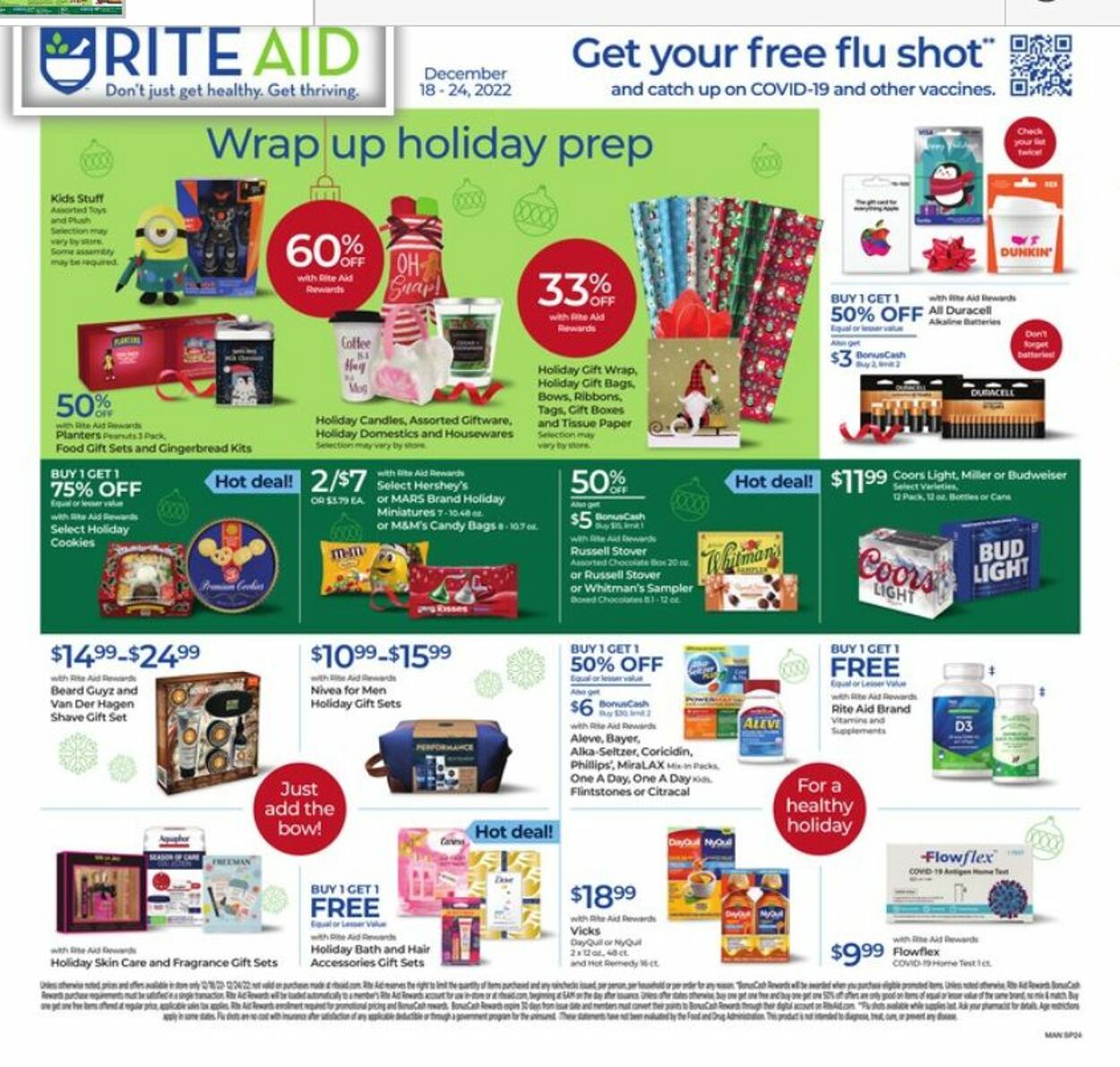 Weekly ad Rite Aid 12/18/2022 - 12/24/2022