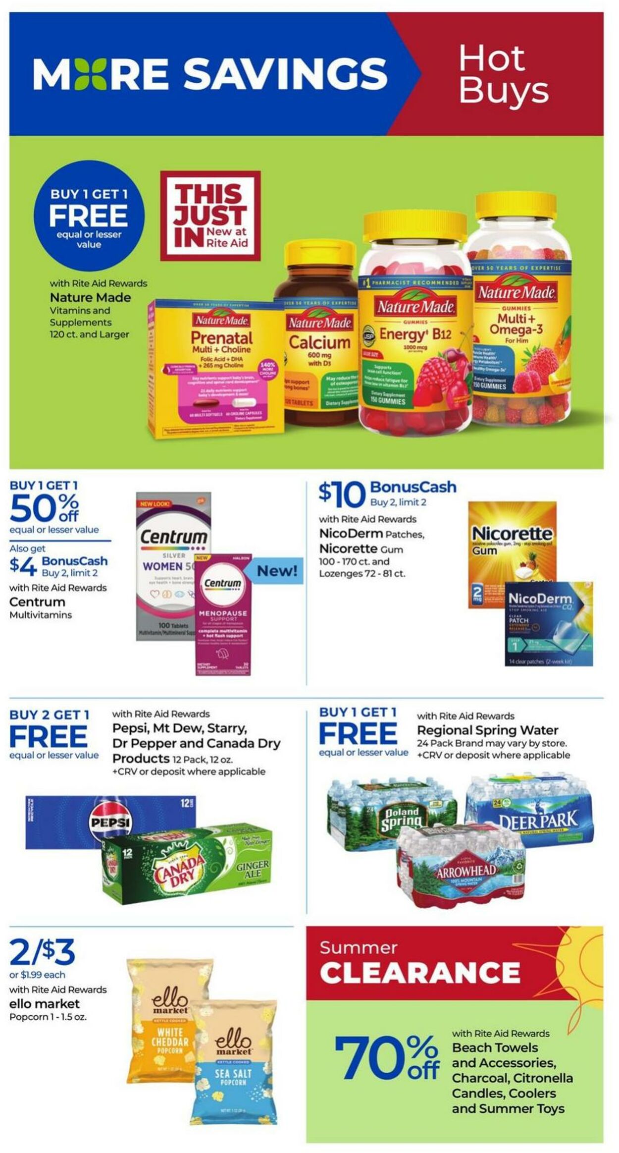 Weekly ad Rite Aid 08/18/2024 - 08/24/2024