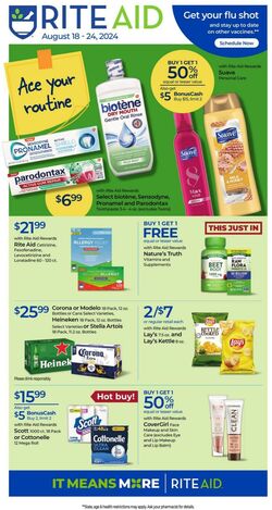 Weekly ad Rite Aid 09/24/2023 - 09/30/2023