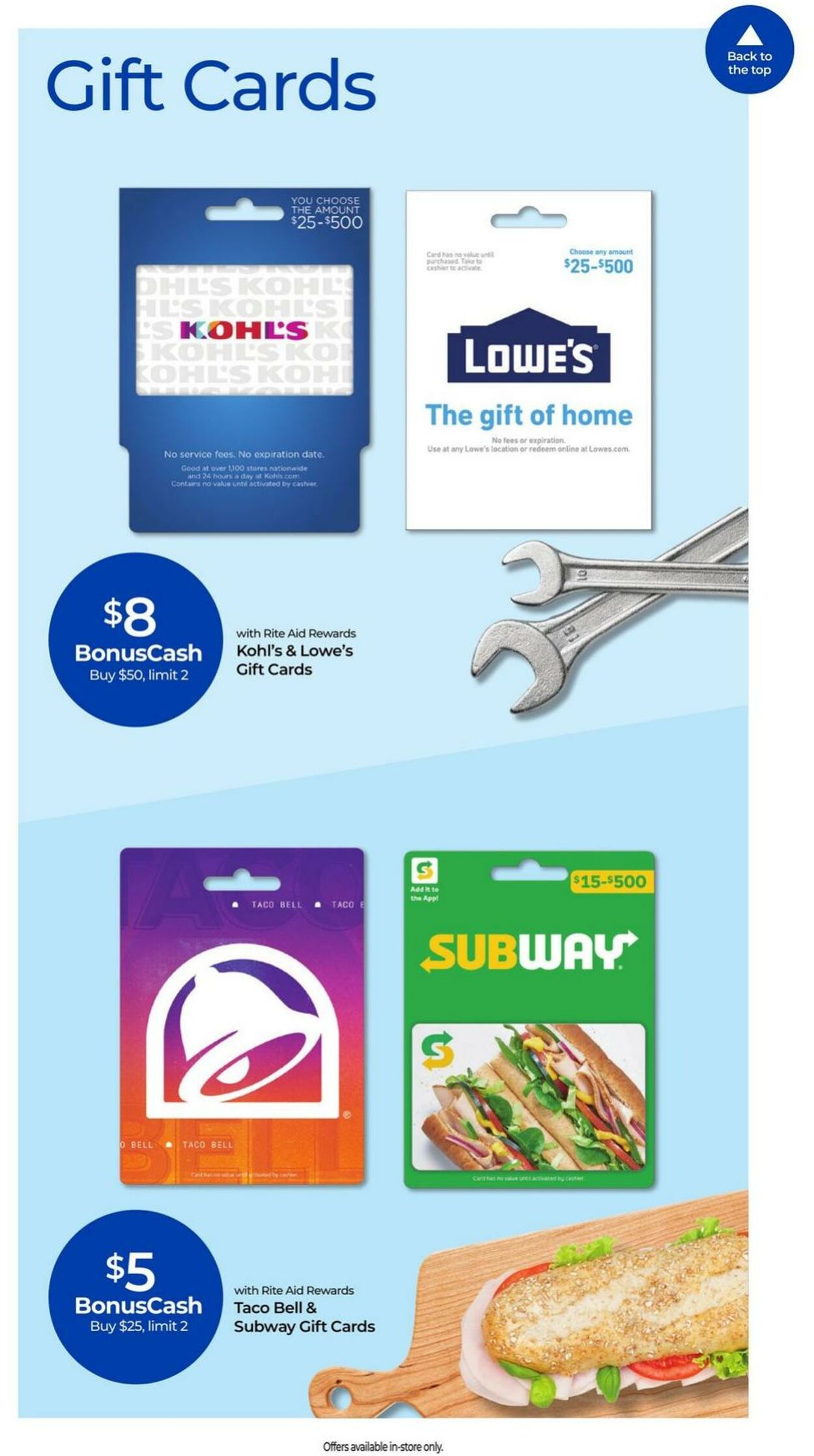 Weekly ad Rite Aid 09/22/2024 - 09/28/2024