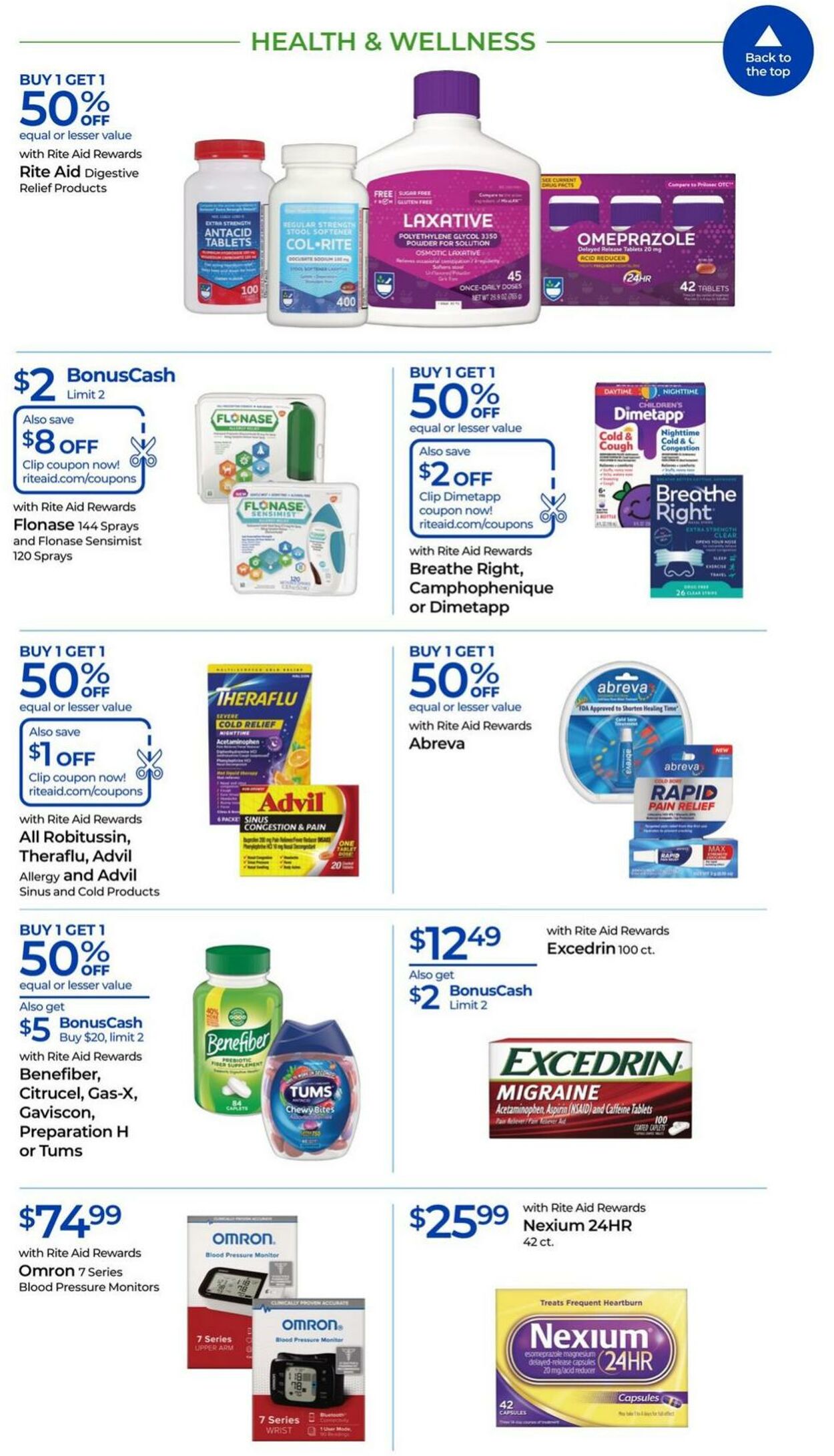 Weekly ad Rite Aid 09/22/2024 - 09/28/2024