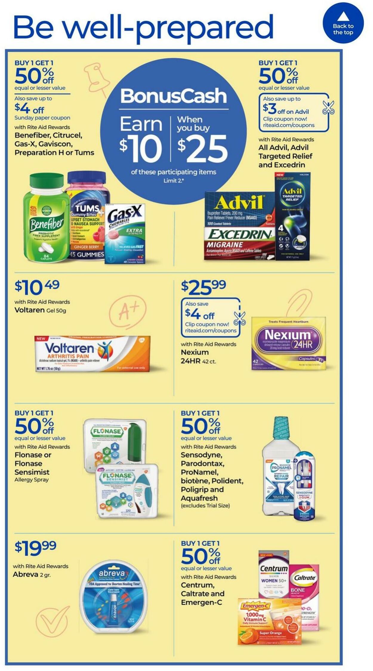 Weekly ad Rite Aid 08/04/2024 - 08/10/2024