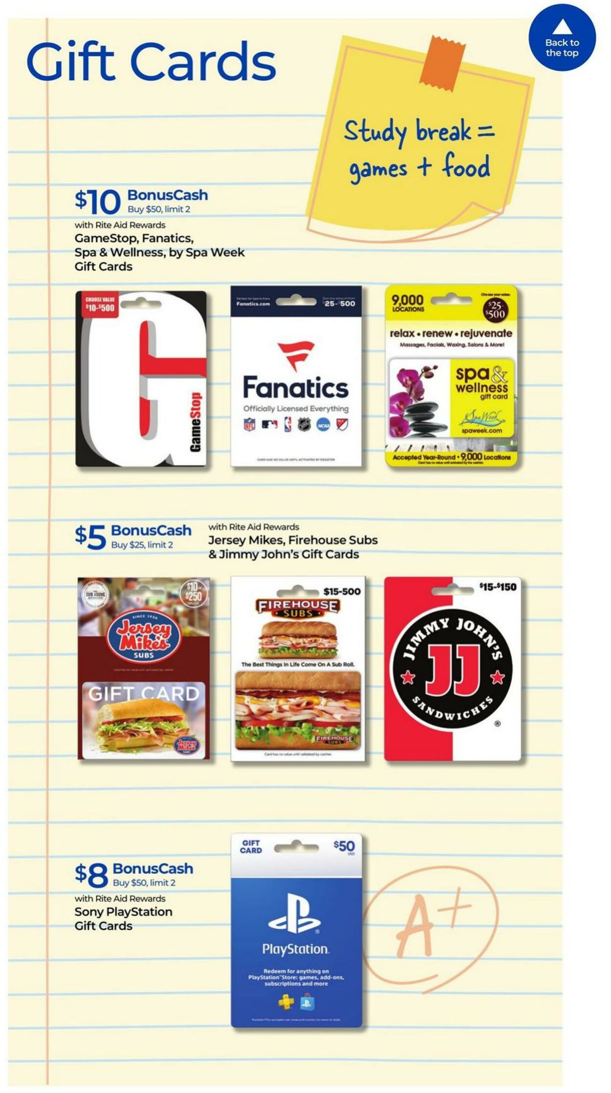 Weekly ad Rite Aid 08/04/2024 - 08/10/2024