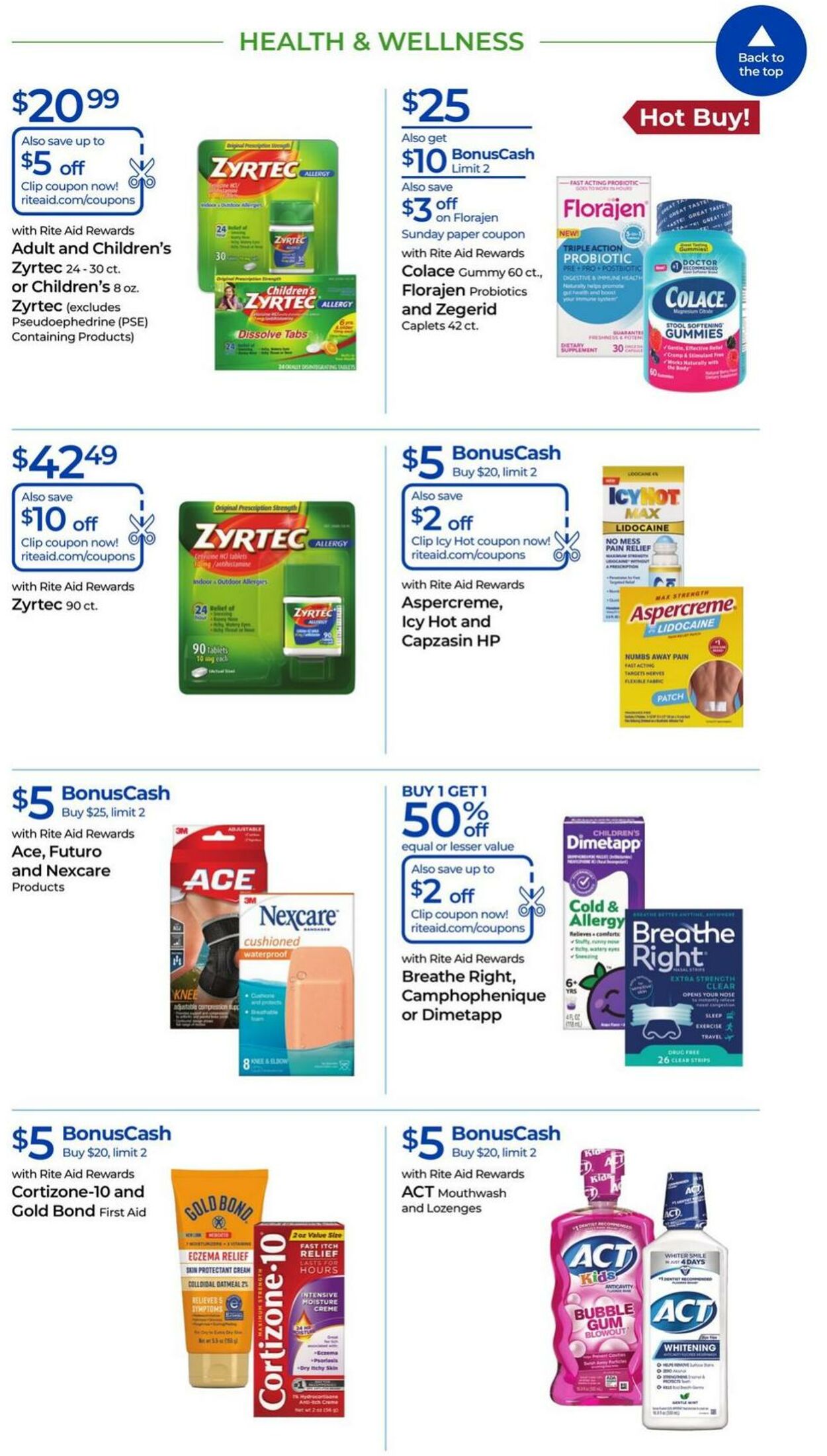 Weekly ad Rite Aid 08/04/2024 - 08/10/2024