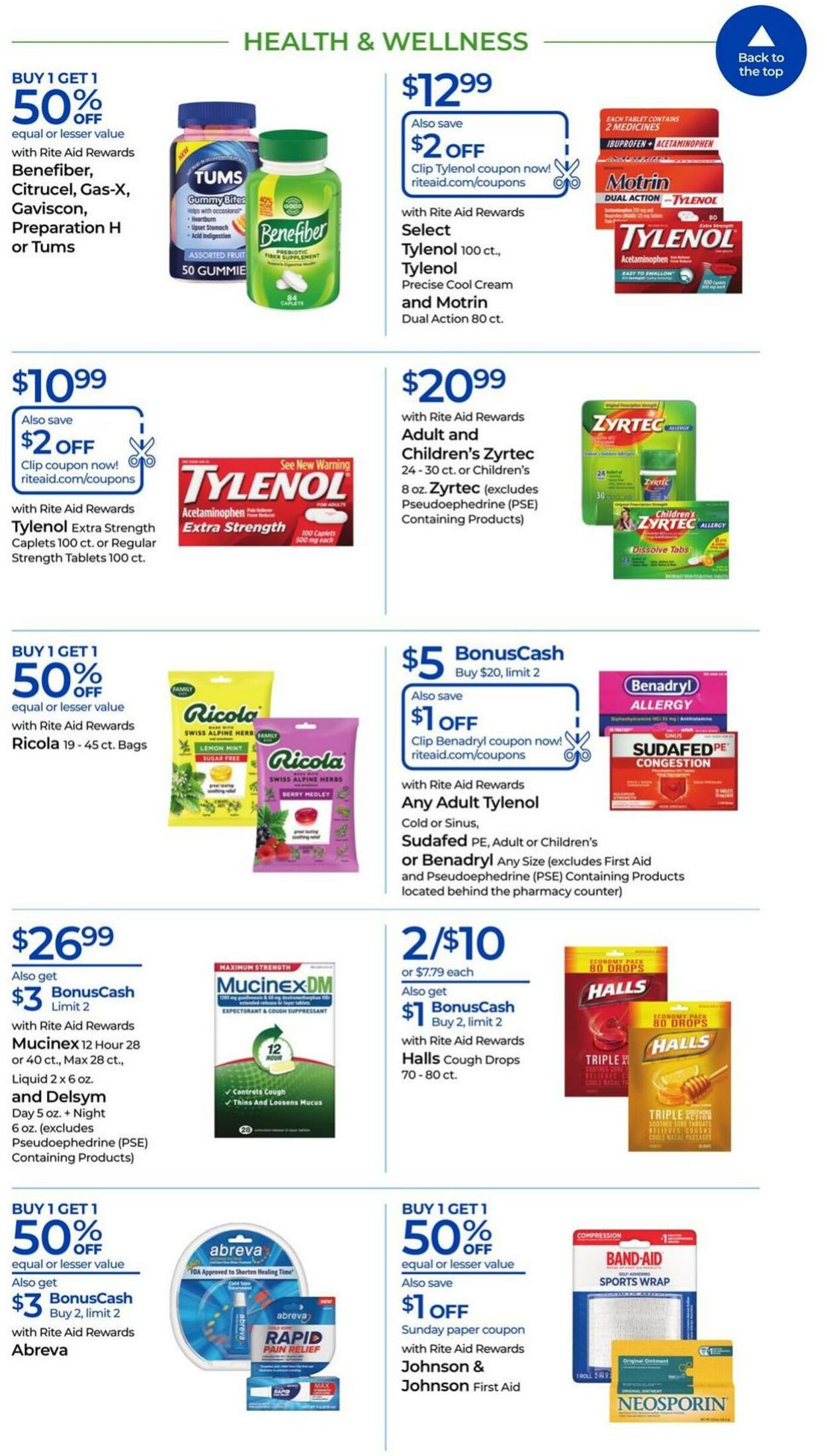 Weekly ad Rite Aid 10/20/2024 - 10/26/2024