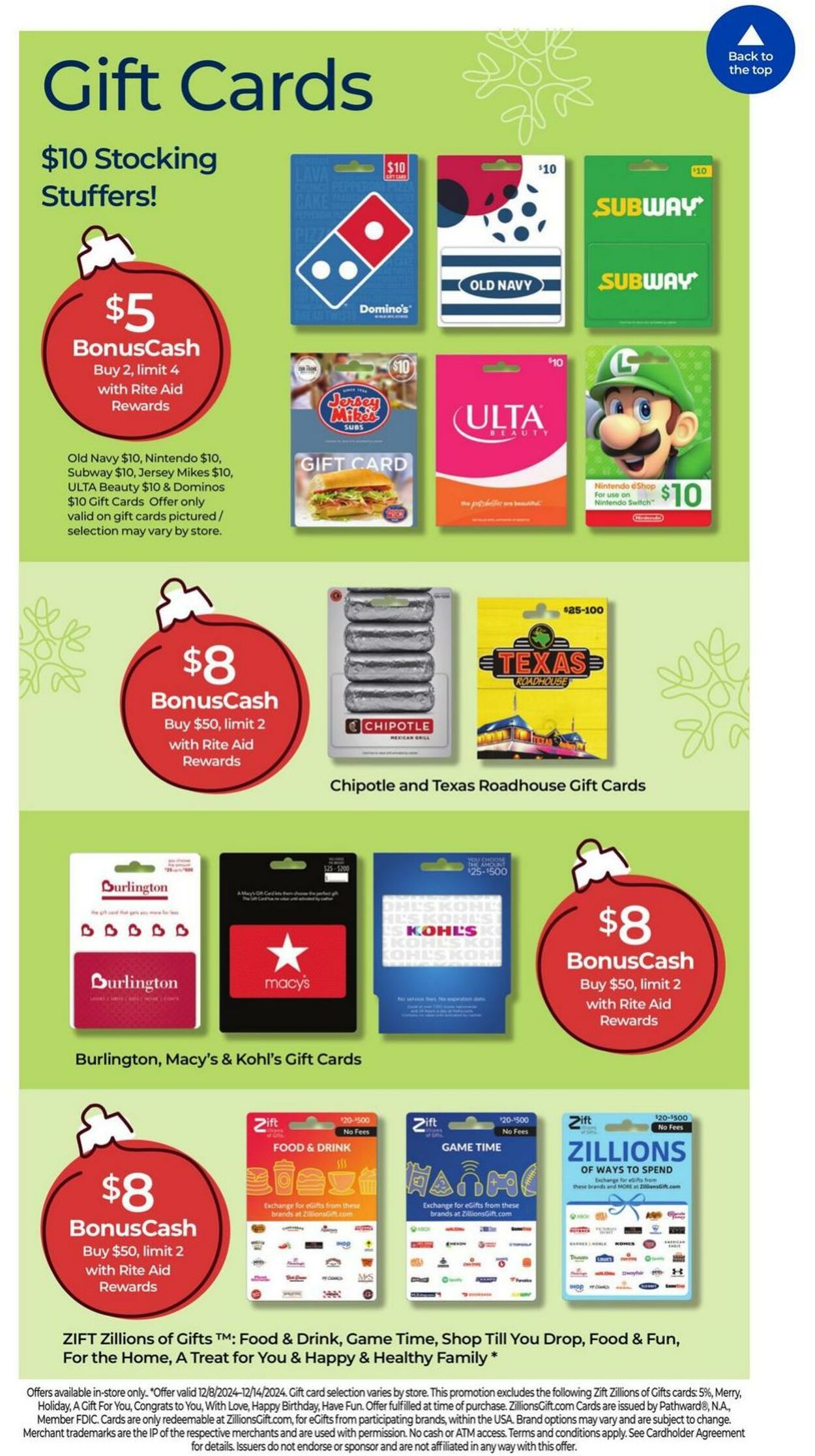 Weekly ad Rite Aid 12/08/2024 - 12/14/2024