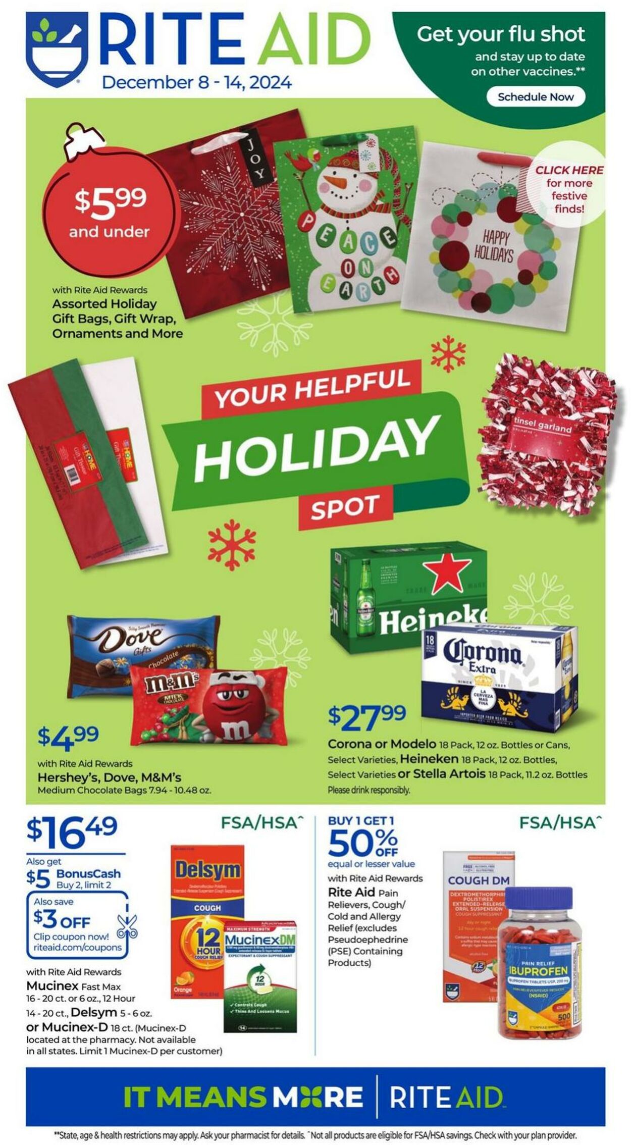 Weekly ad Rite Aid 12/08/2024 - 12/14/2024