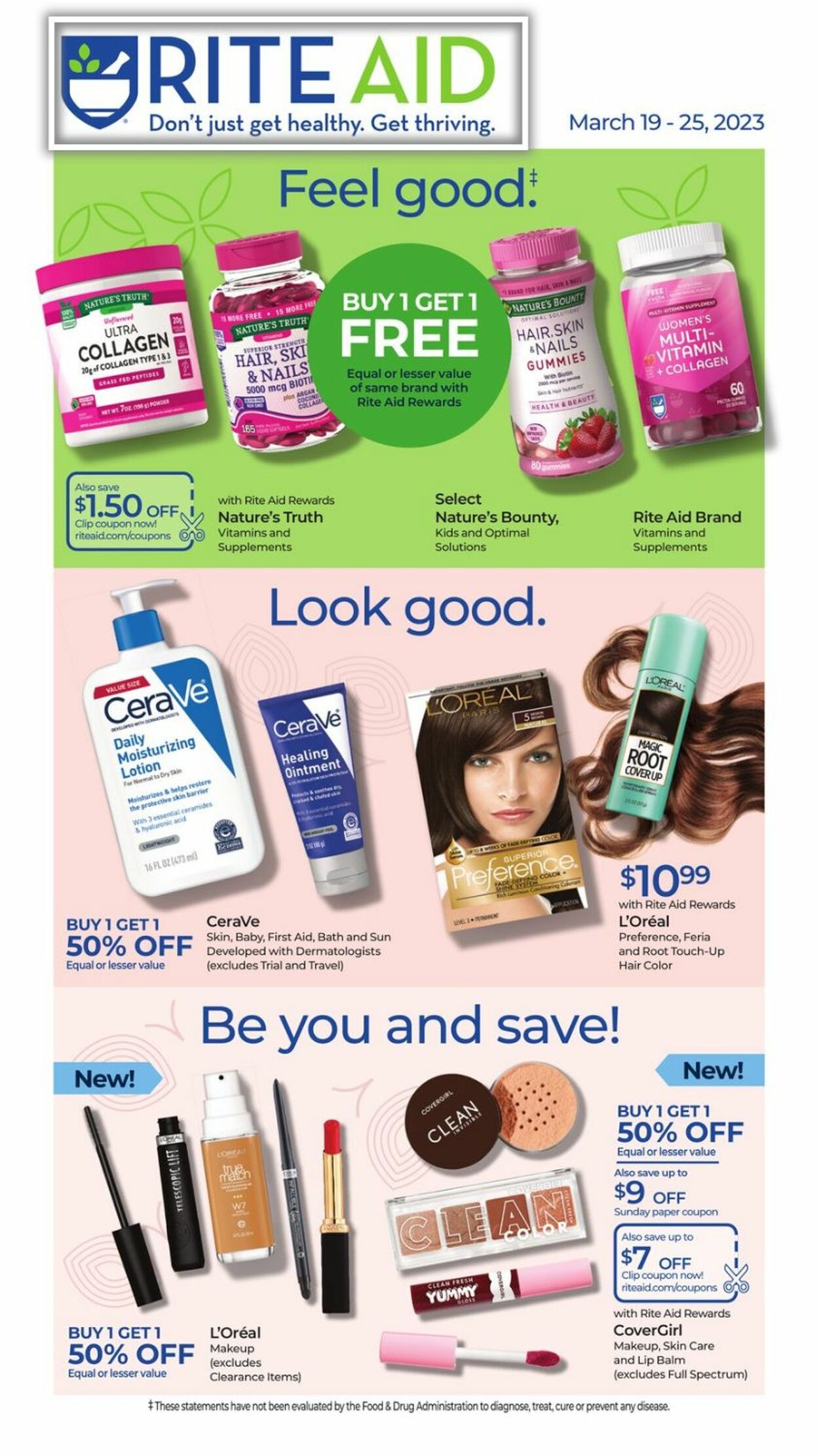 Weekly ad Rite Aid 03/19/2023 - 03/25/2023