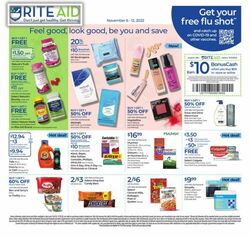 Weekly ad Rite Aid 11/06/2022-11/12/2022