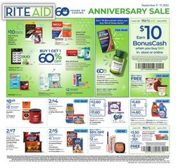Weekly ad Rite Aid 09/11/2022-09/17/2022