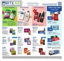 Weekly ad Rite Aid 09/04/2022-09/10/2022
