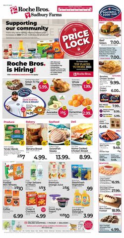Weekly ad Roche Bros 09/09/2022-09/15/2022