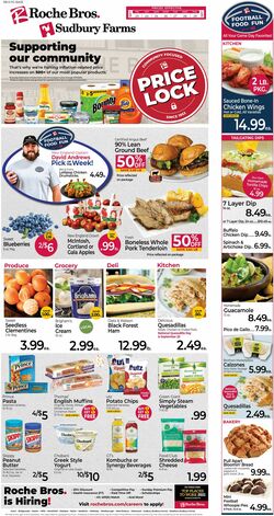 Weekly ad Roche Bros 09/23/2022-09/29/2022