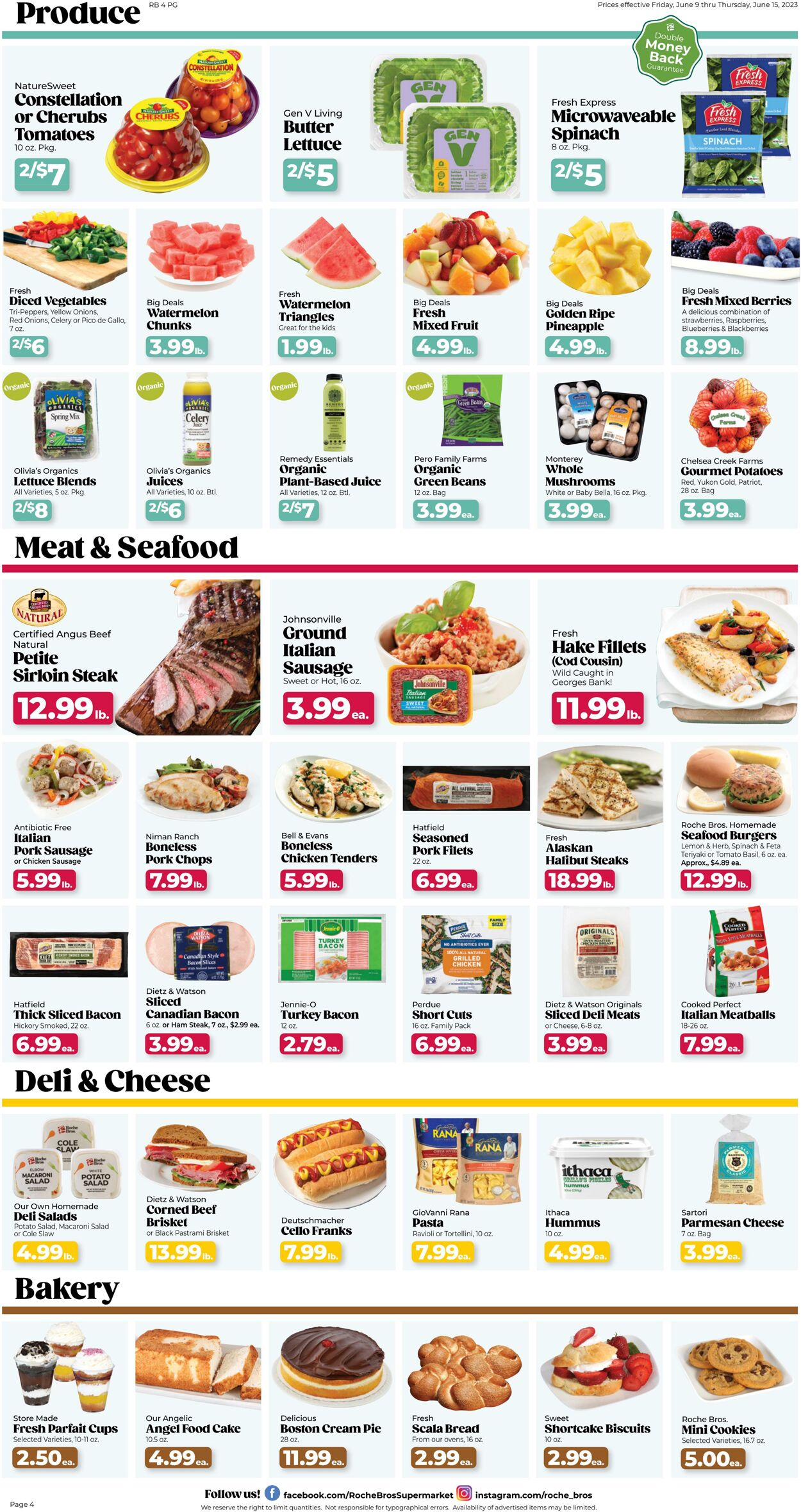 Weekly ad Roche Bros 06/09/2023 - 06/15/2023