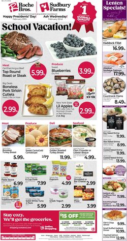 Weekly ad Roche Bros 02/17/2023 - 02/23/2023